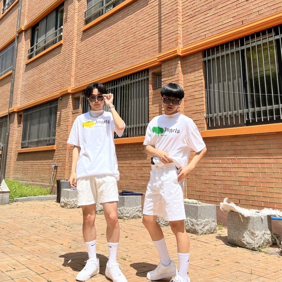 Nike Air Force 1 '07 Low White, Nike x Supreme Air Force 1 Low White 착용 스타일 - 1