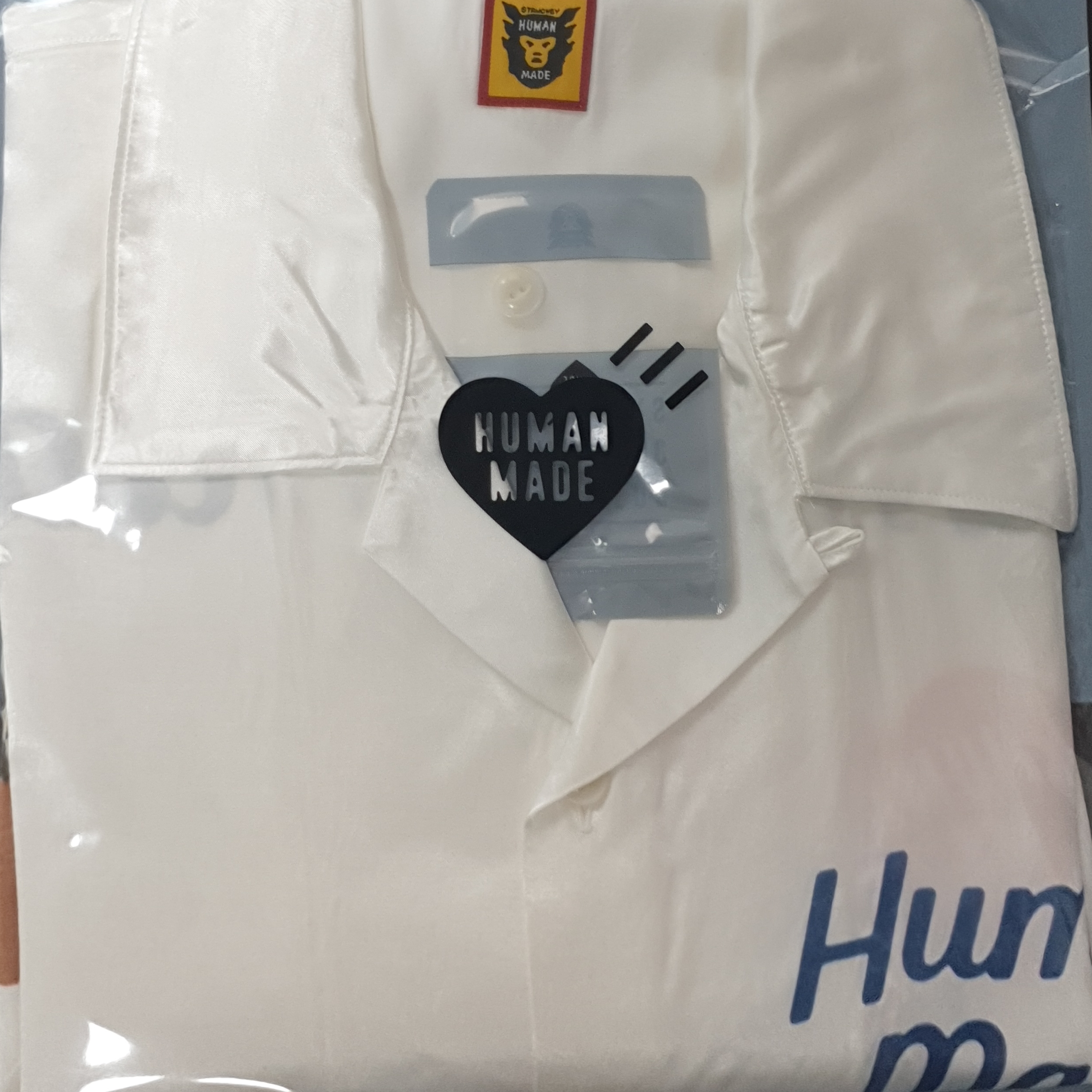 Human Made Graphic Aloha Shirt White 착용 스타일