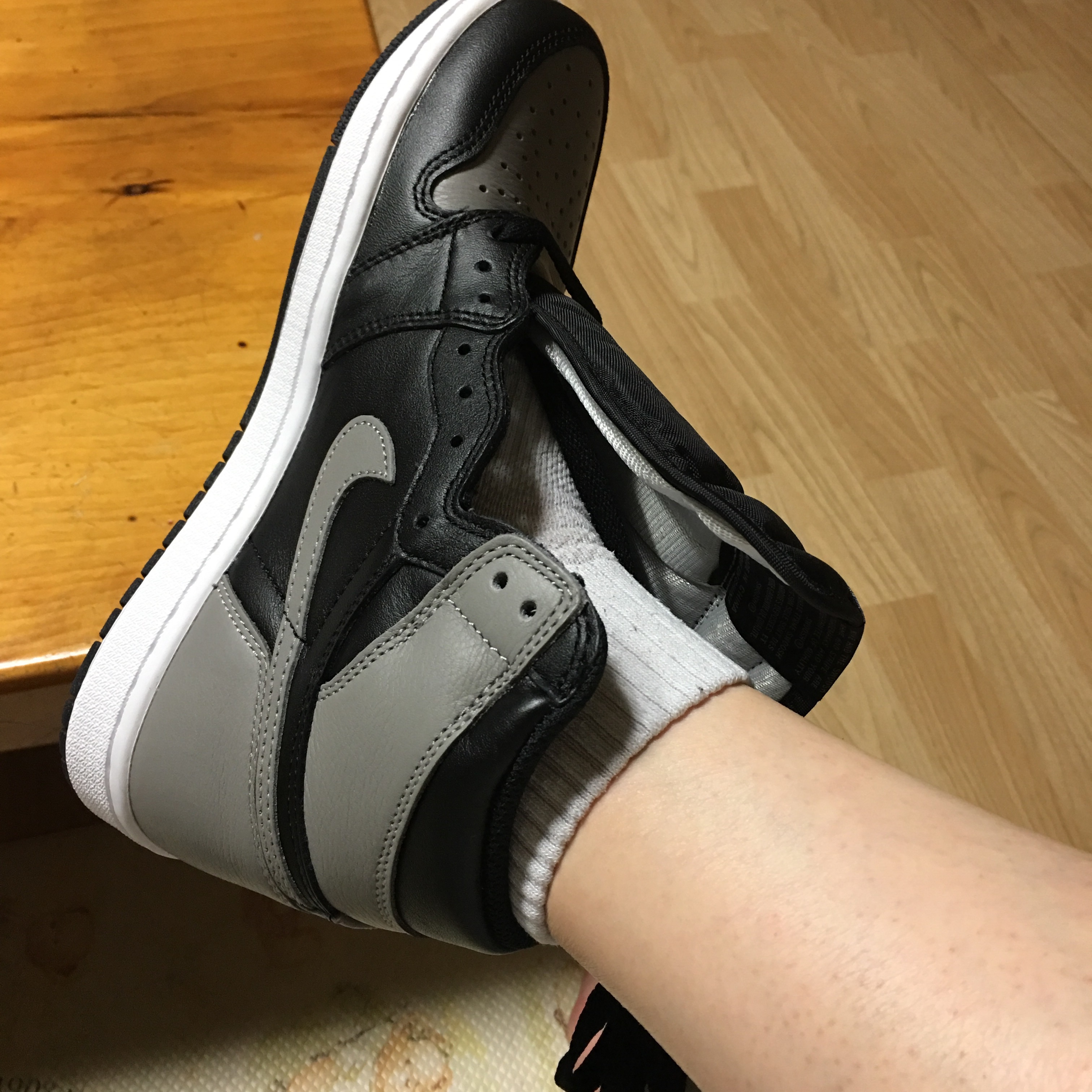 Jordan 1 Retro High OG Shadow 2018 착용 스타일