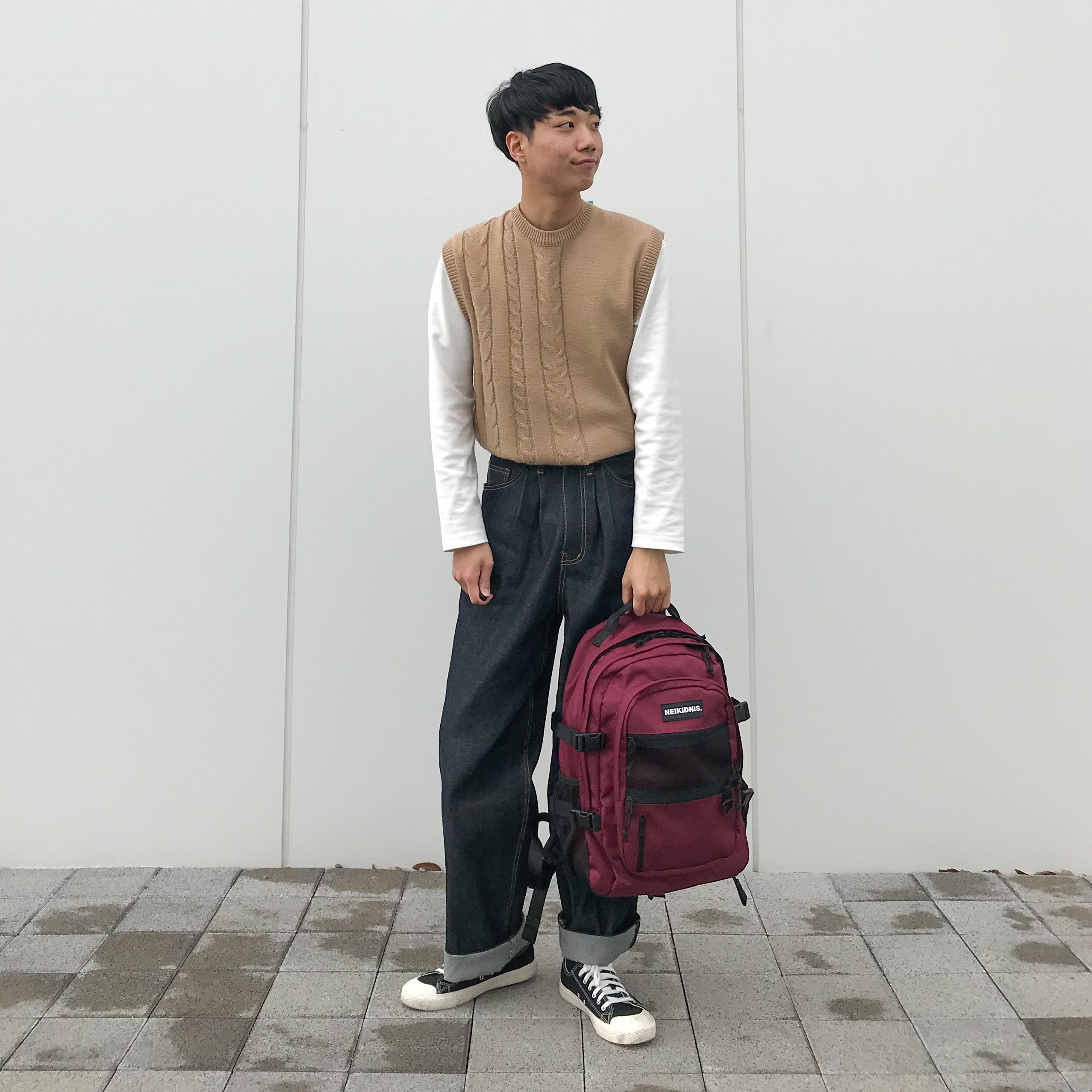 Converse Chuck 70 Ox Black - Standard 착용 스타일