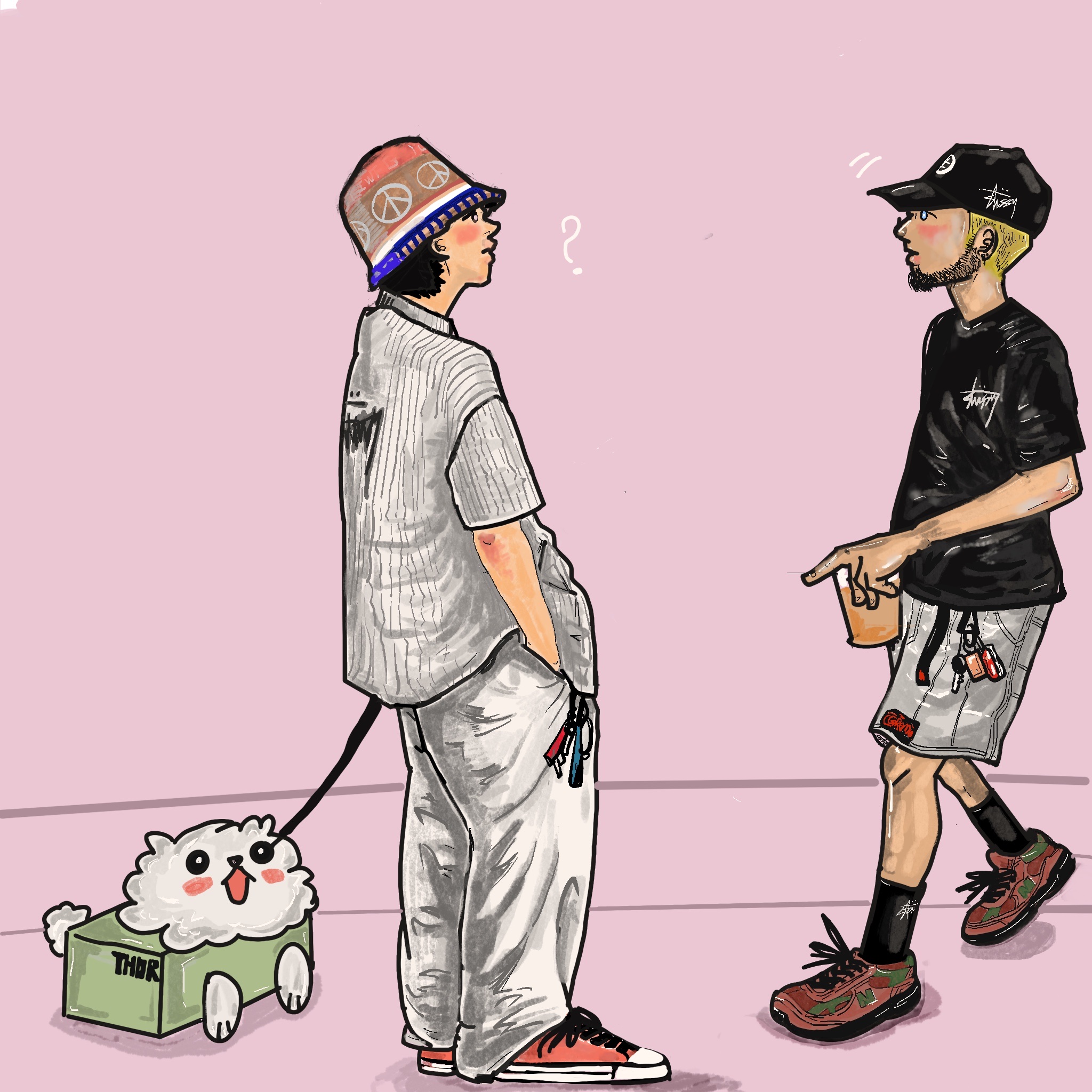 Converse x Stussy Chuck 70 High Plumeria, Stussy Basic Stussy T-Shirt Black 2023 착용 스타일