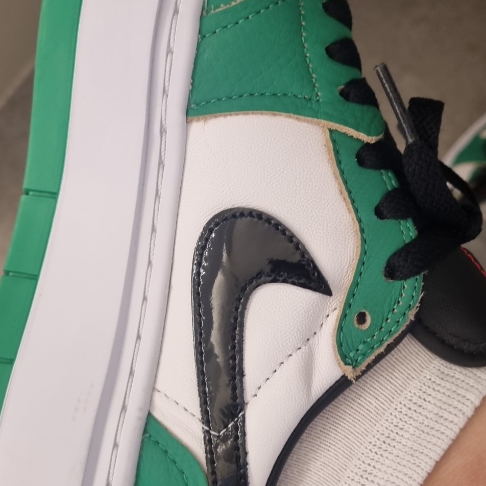 (W) Jordan 1 Elevate Low SE Lucky Green 착용 스타일