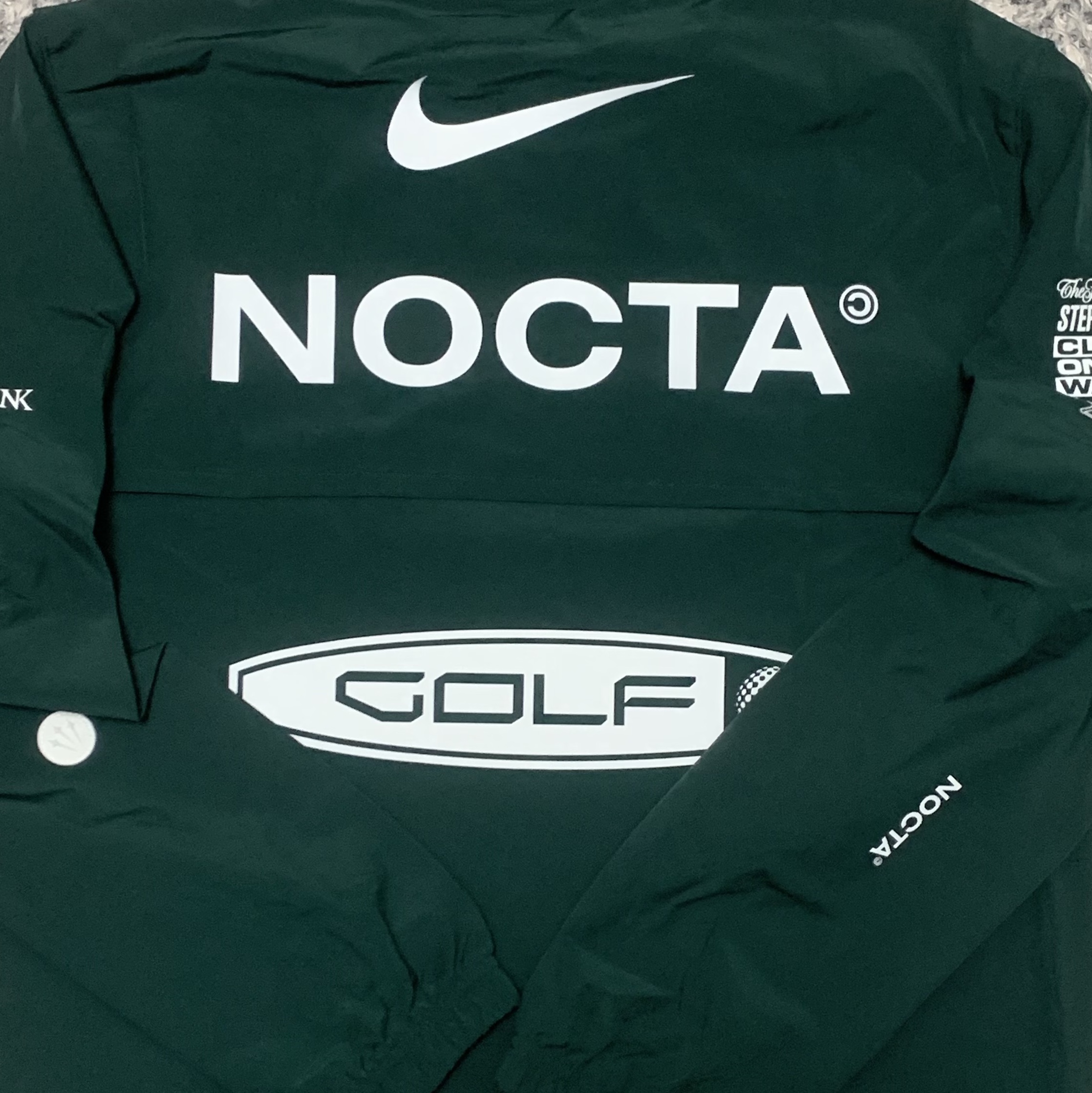 Nike x Drake Nocta Golf Crewneck Top Green - Asia 착용 스타일