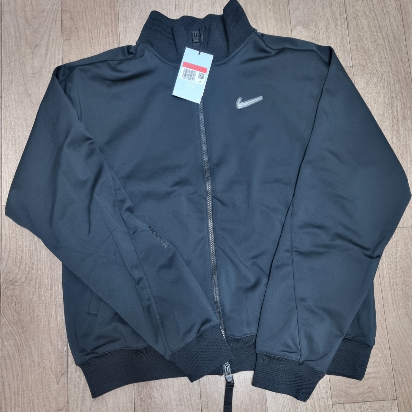 Nike x Drake Nocta NRG Knit Jacket Black (DR2656-010) 착용 스타일