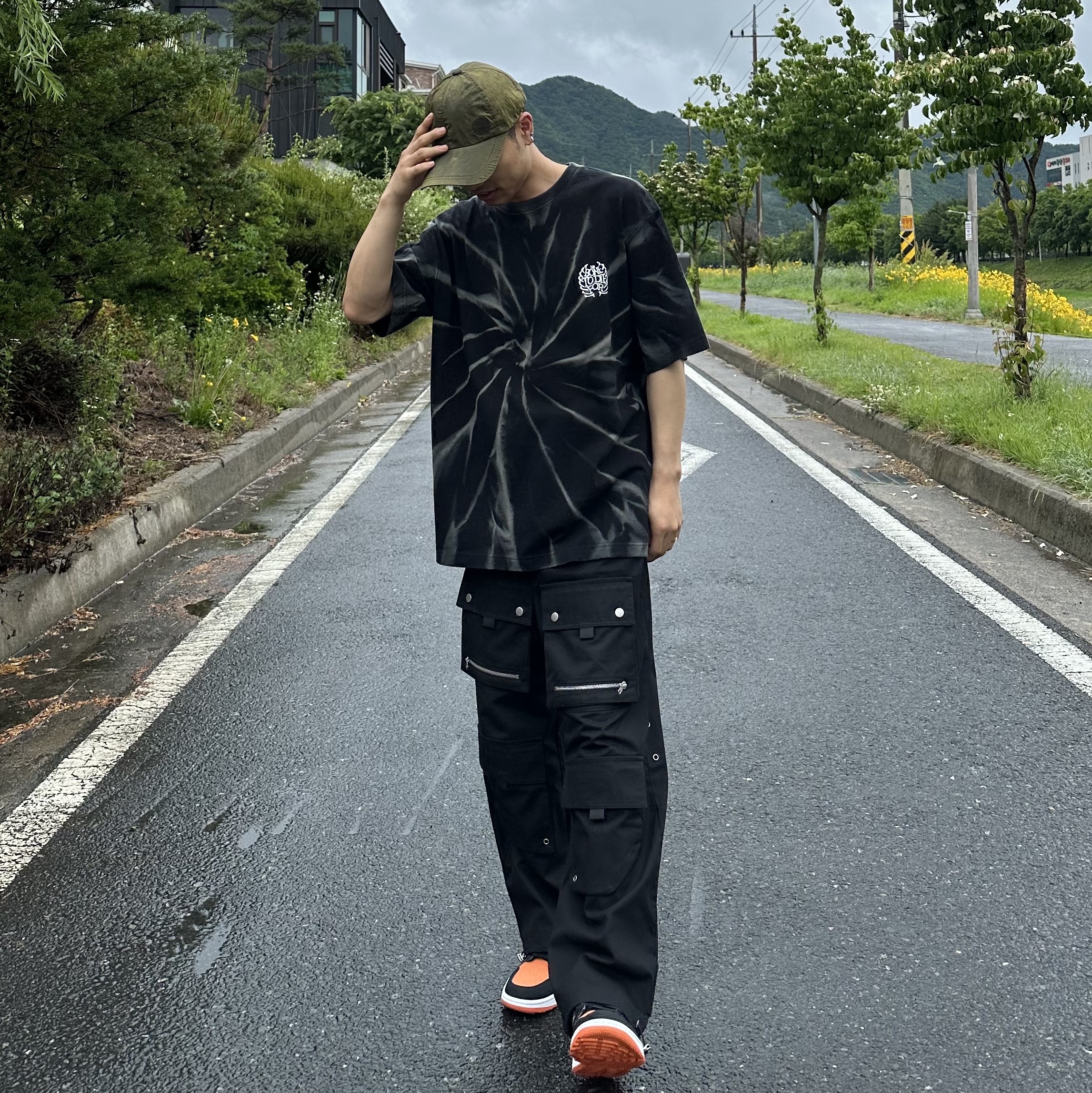 Jordan 1 Low Golf Starfish 착용 스타일