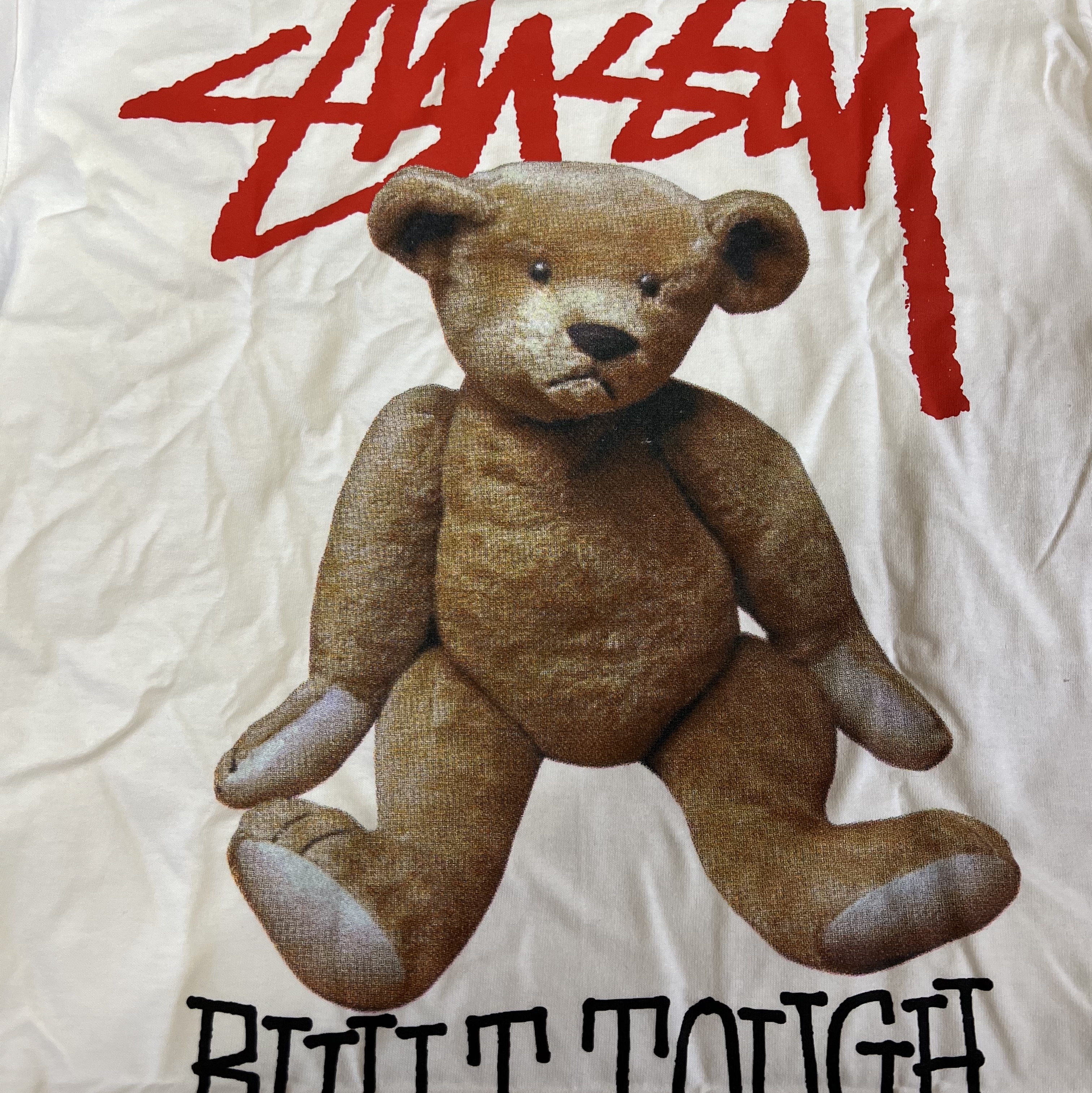 Stussy Built Tough T-Shirt White 착용 스타일