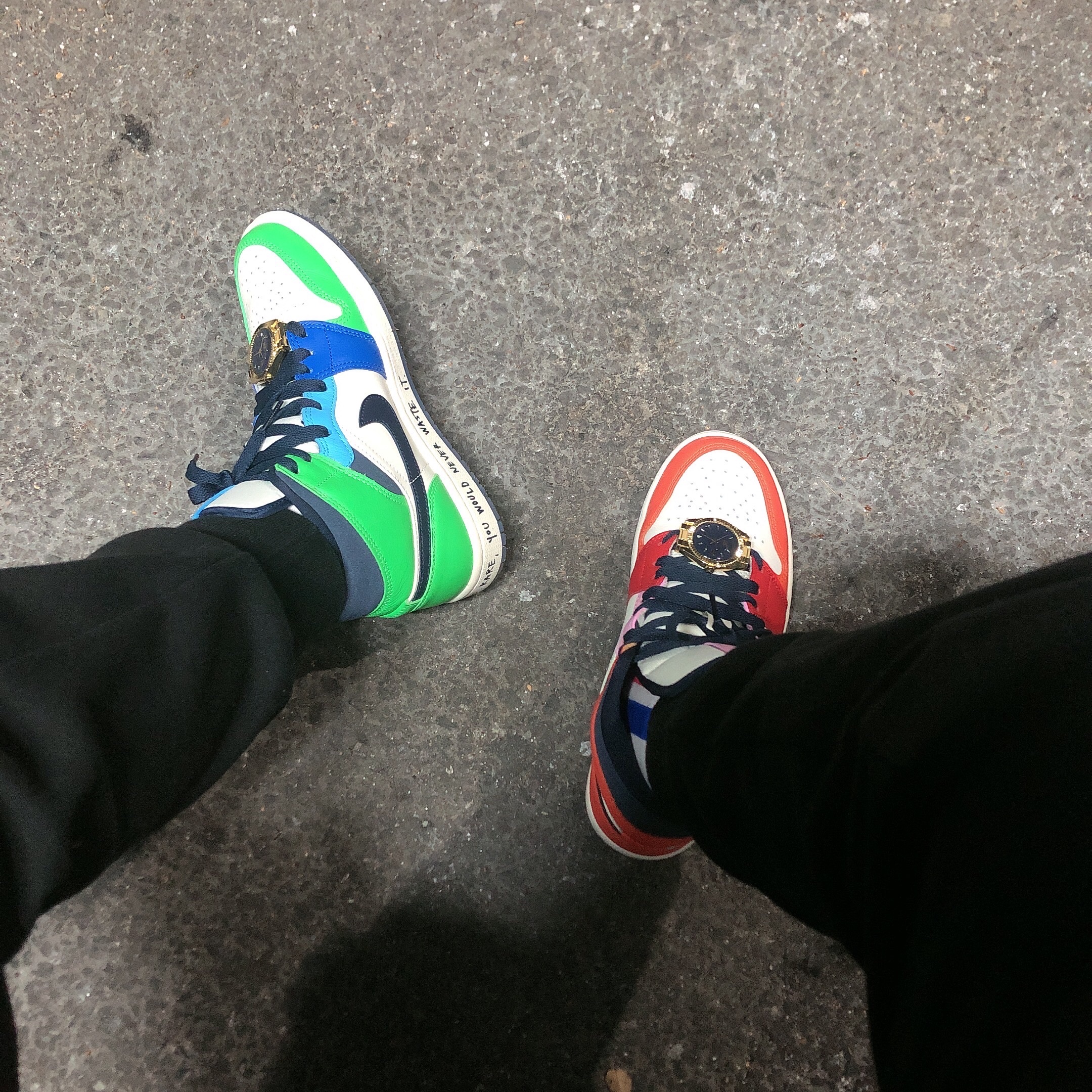 (W) Jordan 1 x Melody Ehsani Mid SE Fearless 착용 스타일 - 2