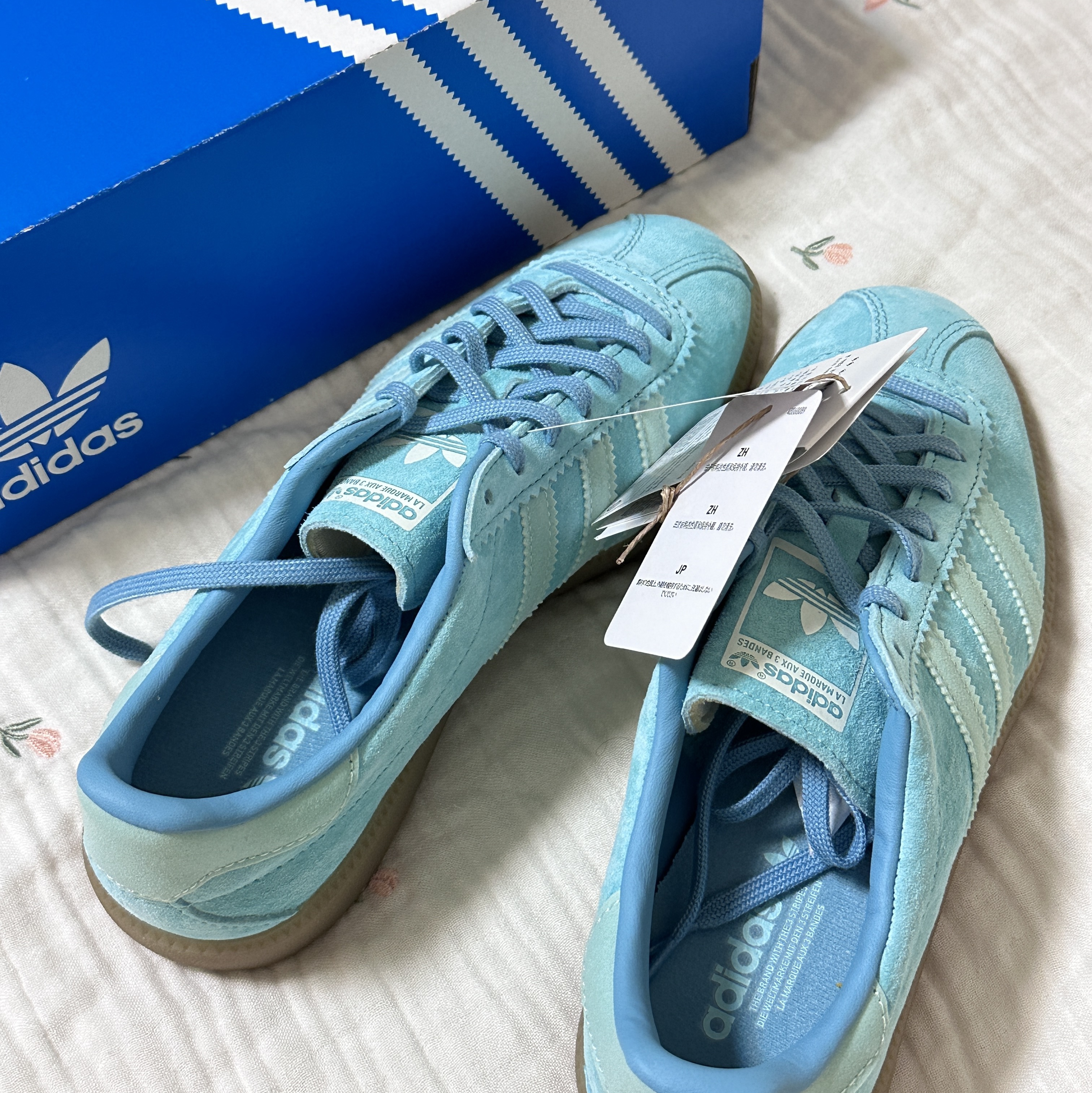 Adidas Bermuda Easy Mint 착용 스타일 - 1