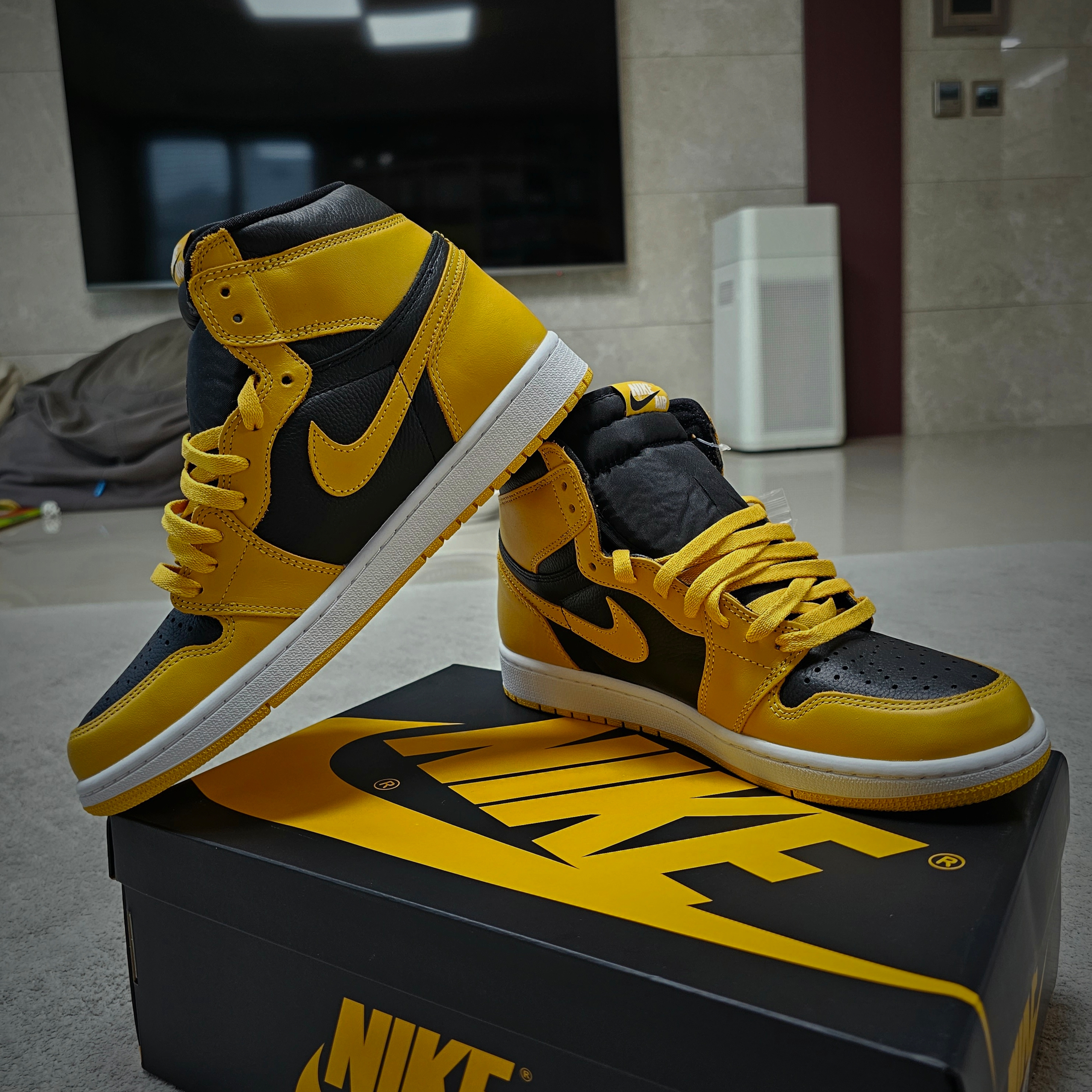 Jordan 1 Retro High OG Pollen 착용 스타일 - 2