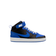 (GS) Nike Court Borough Mid 2 Black Game Royal