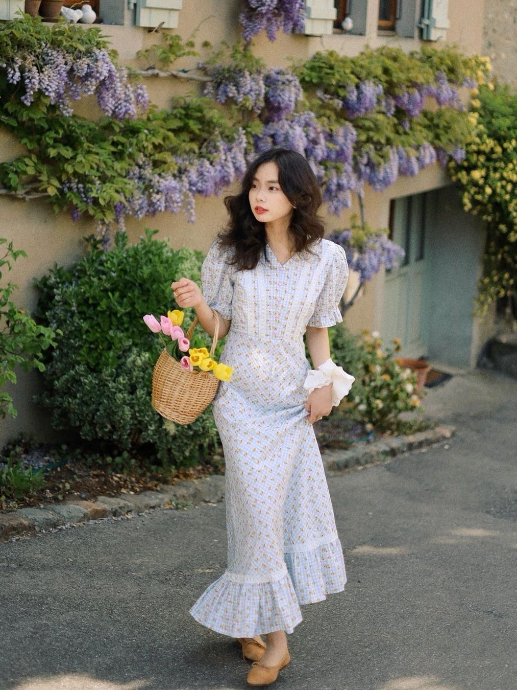 Reqins Women Harmony Camel 착용 스타일 - 1