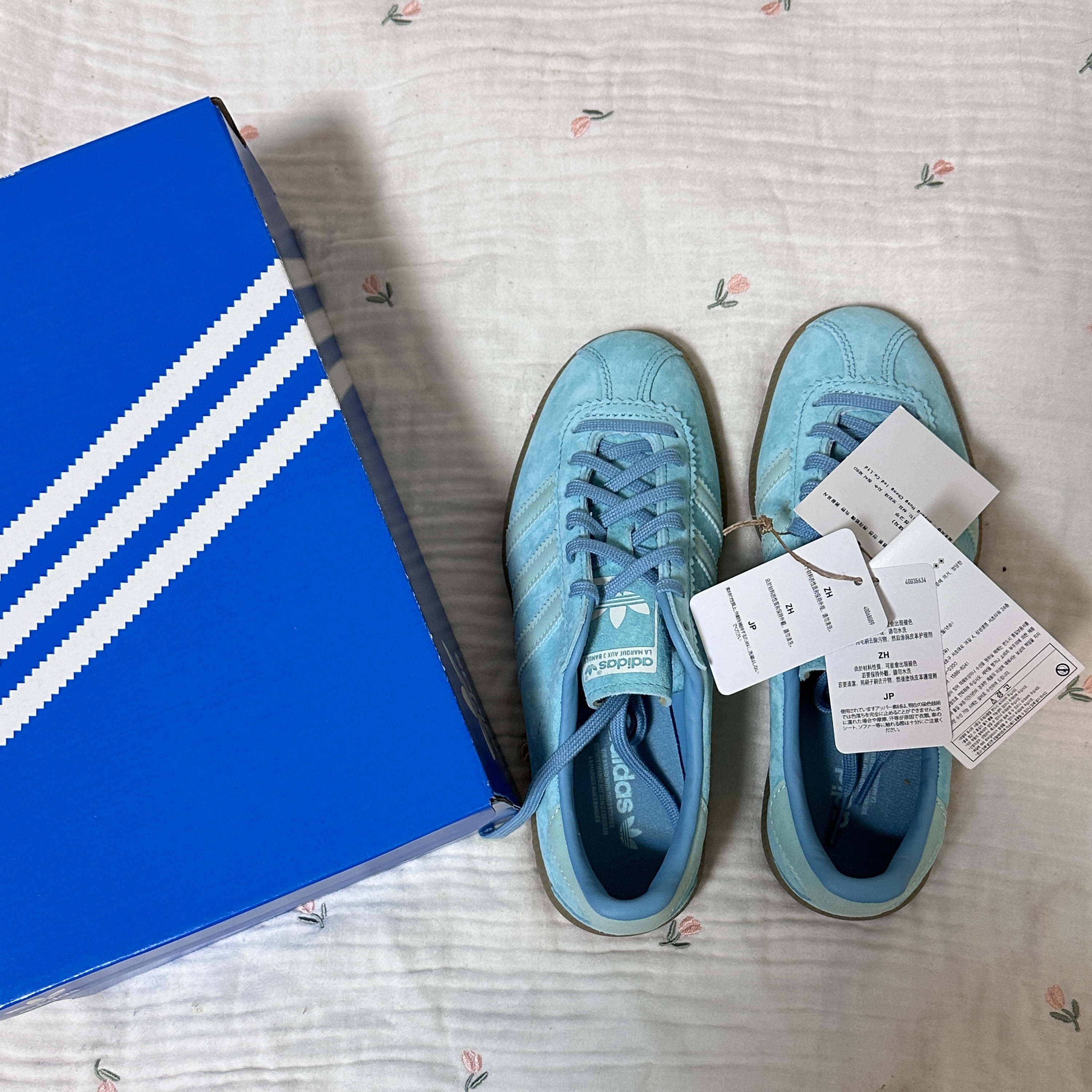 Adidas Bermuda Easy Mint 착용 스타일 - 4