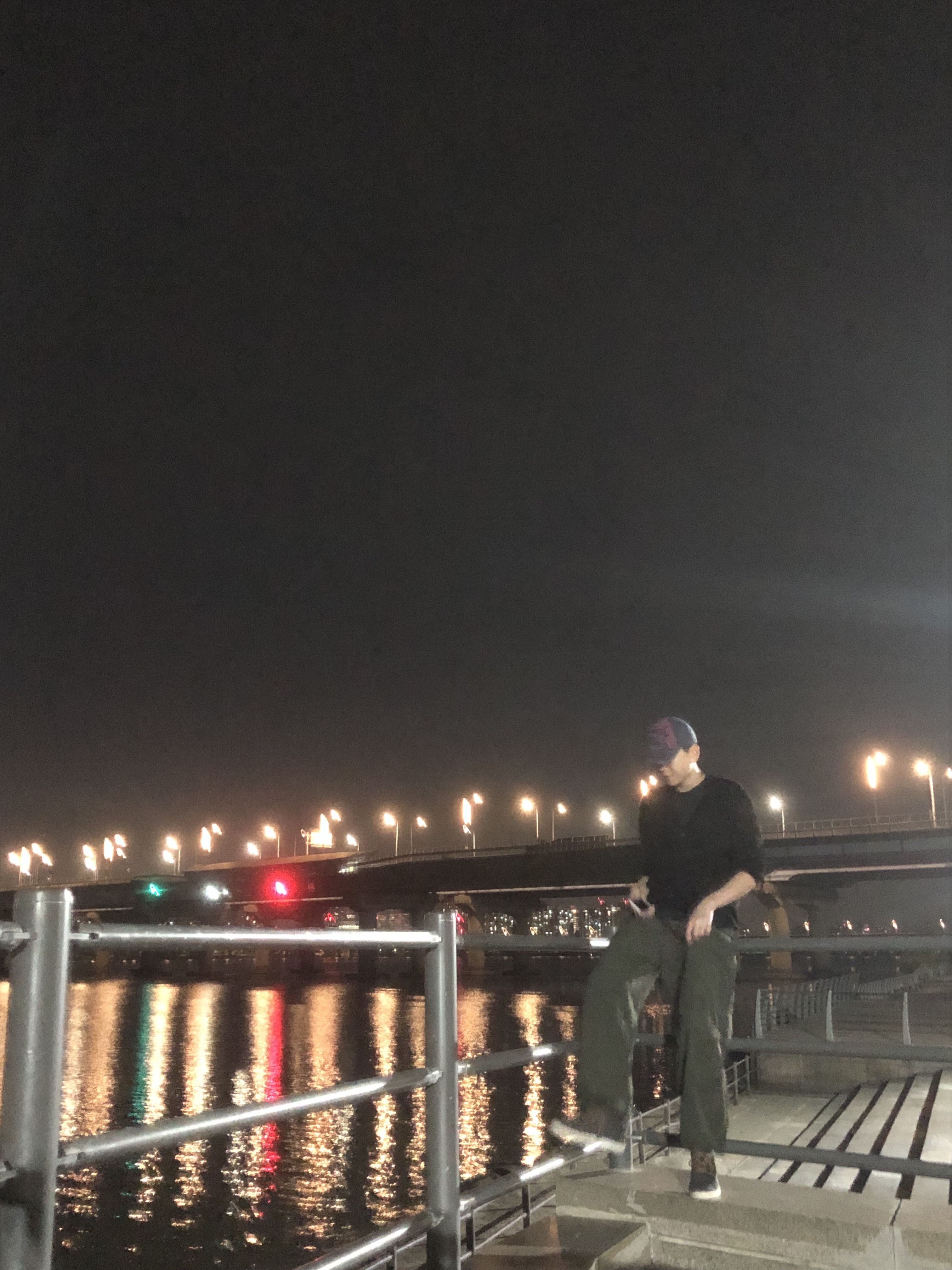 (W) Adidas Gazelle Indoor Blue Fusion Cloud White 착용 스타일 - 2