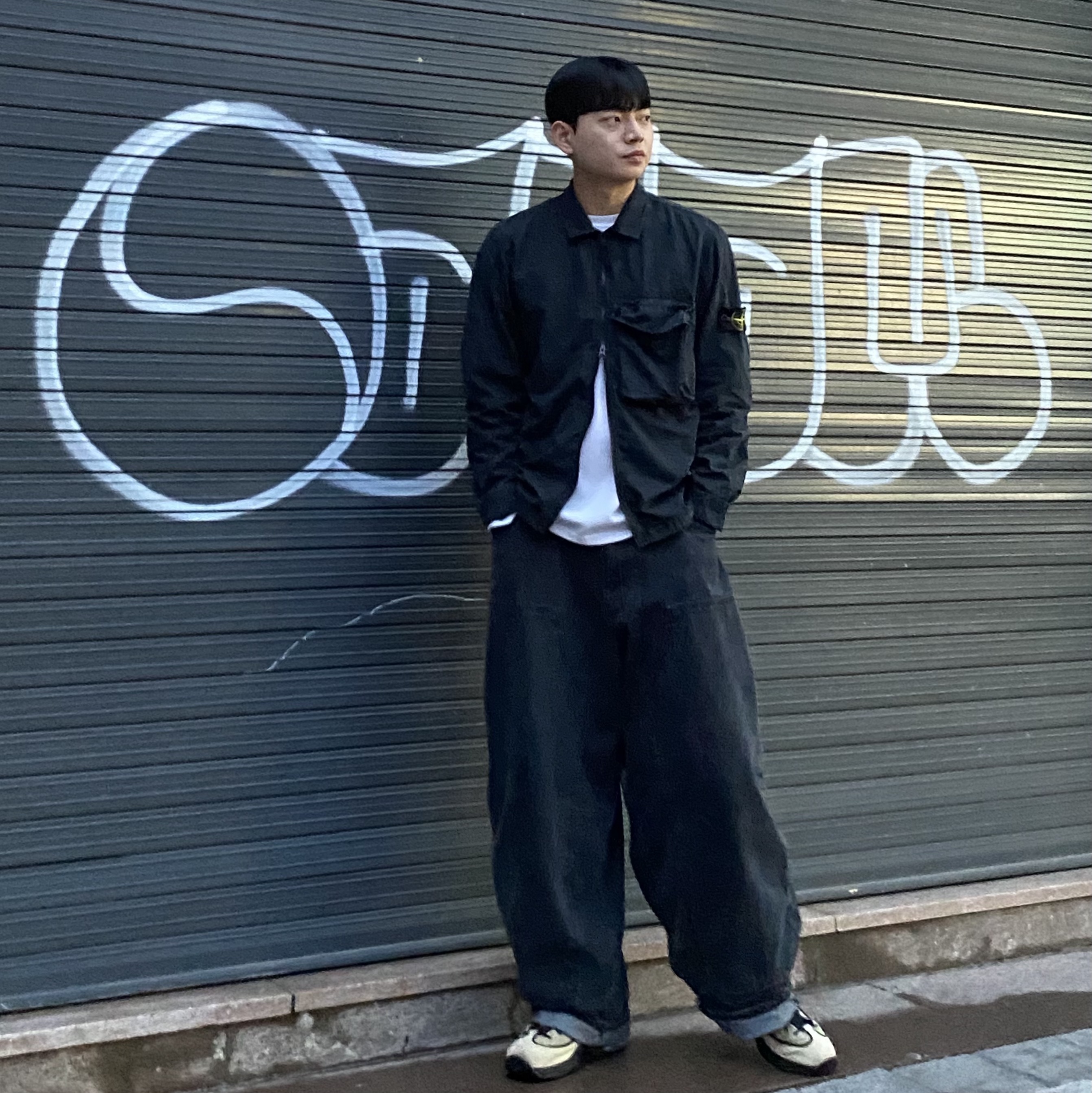 Nike x Stussy Air Penny II Rattan and Limestone 착용 스타일