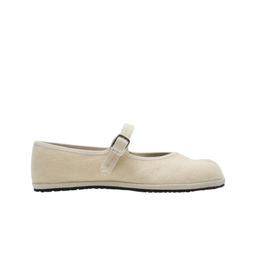 FTMJ-LJ-OO-IVX (W) Drogheria Crivellini Tabi Mary Jane Linojuta Ivory