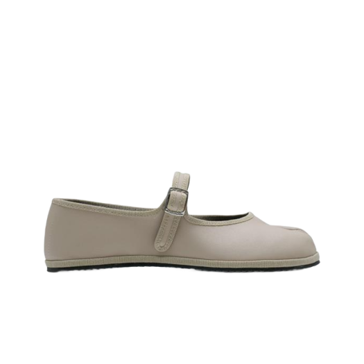 FTMJ-AK-PO-TAX (W) Drogheria Crivellini Tabi Mary Jane Appleskin Taupe