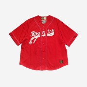 Kapital Baseball Bone Shirt Red