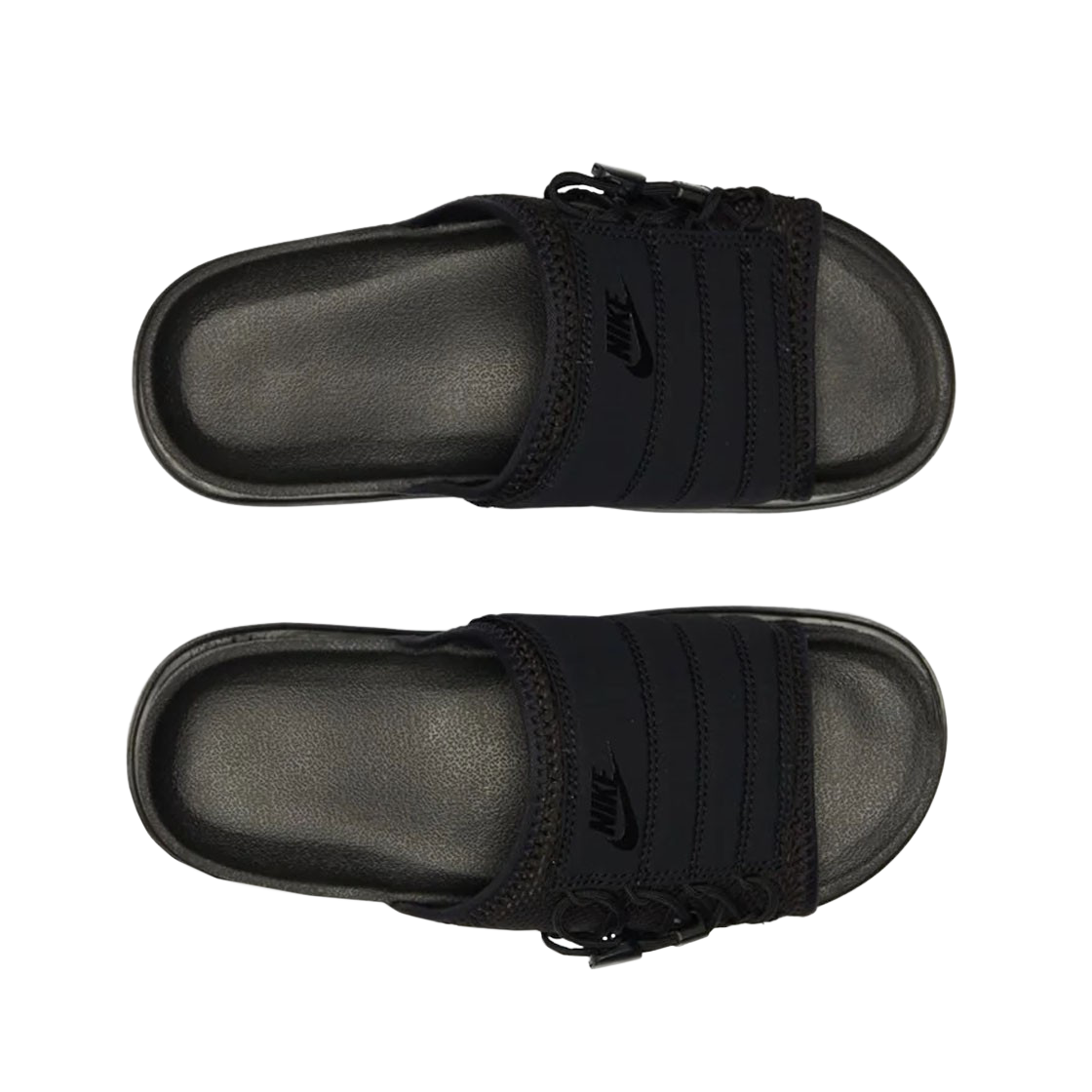 (W) 나이키 아수나 슬라이드 트리플 블랙((W) Nike Asuna Slide Triple Black) - 2