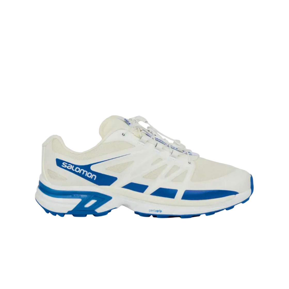 살로몬 x JJJ자운드 XT-윙스 2 화이트 라피스 블루(Salomon x JJJJound XT-Wings 2 White Lapis Blue)