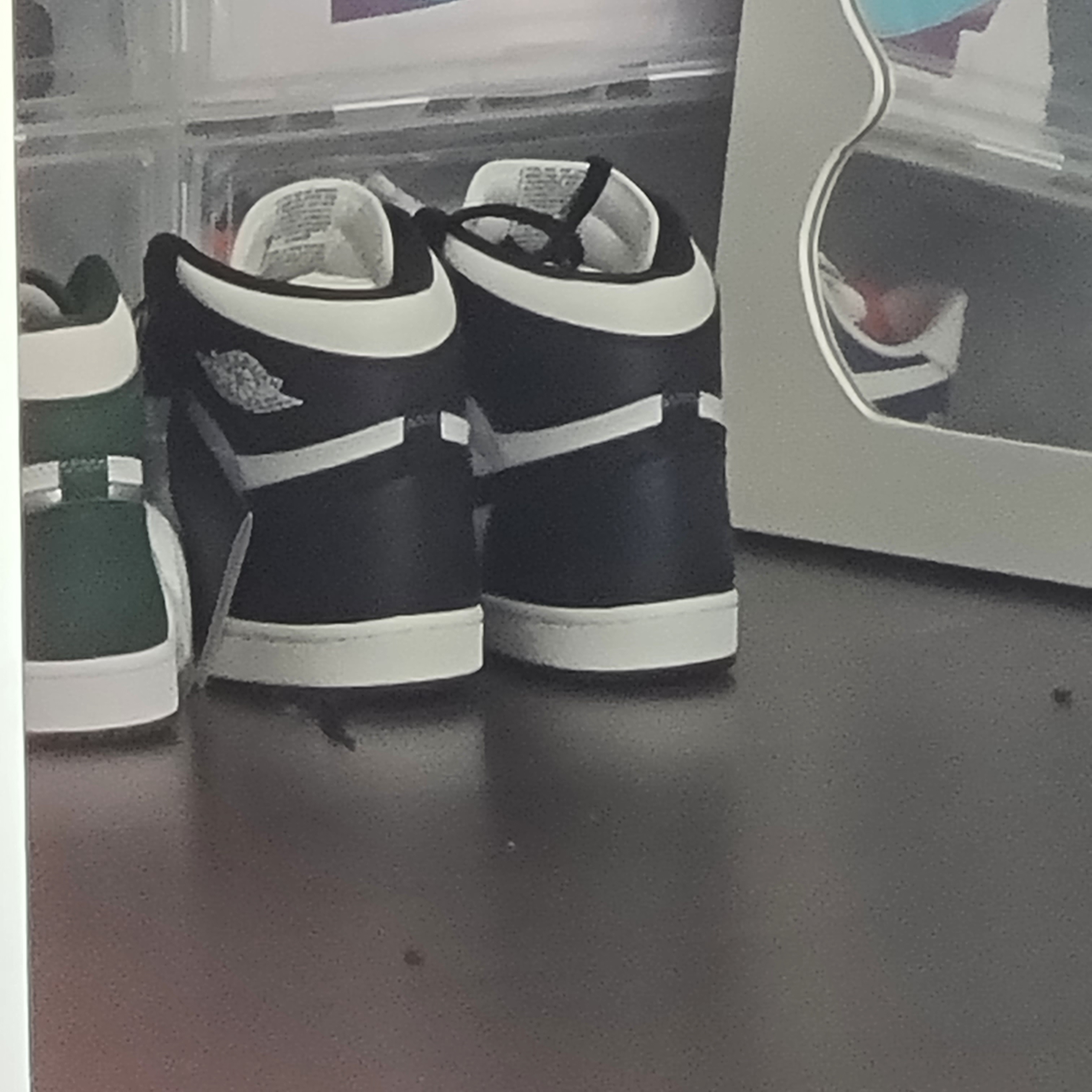 Jordan 1 High 85 Black White, Jordan 1 Retro High OG Gorge Green 착용 스타일