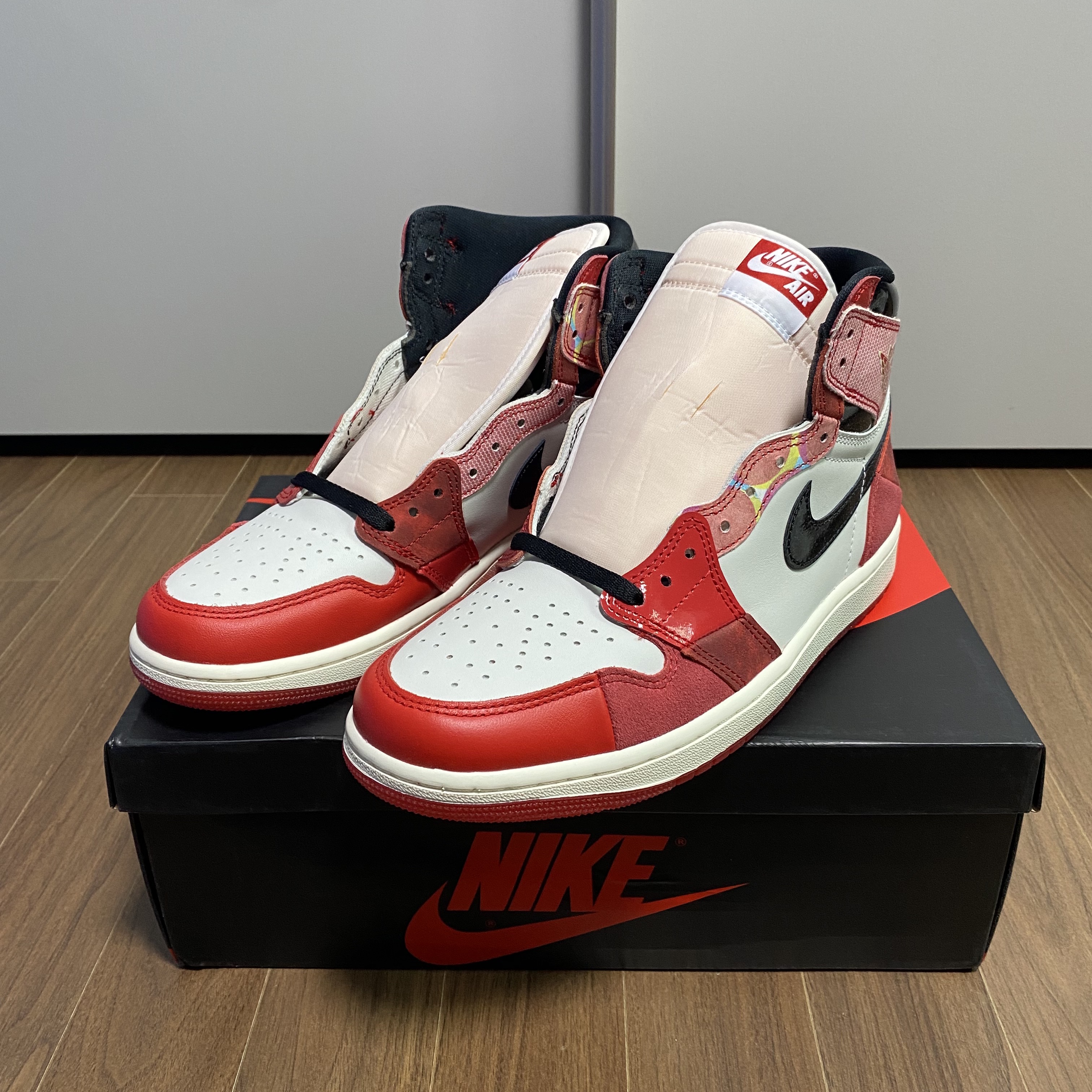 Jordan 1 Retro High Spider-Man Next Chapter 착용 스타일