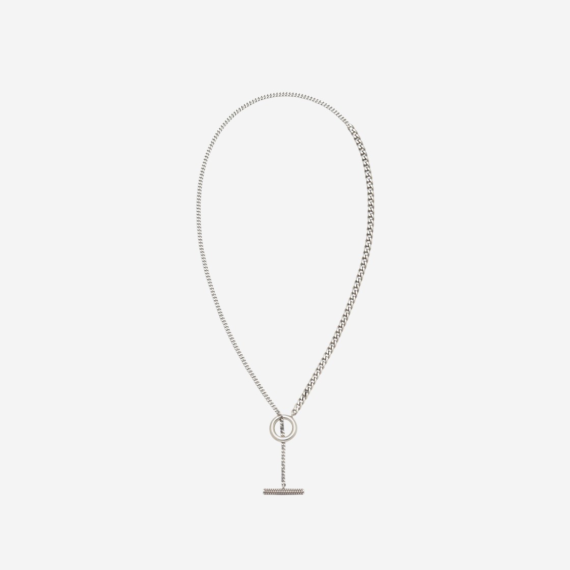 Bottega Veneta Intreccio Necklace Silver 상세 이미지 1