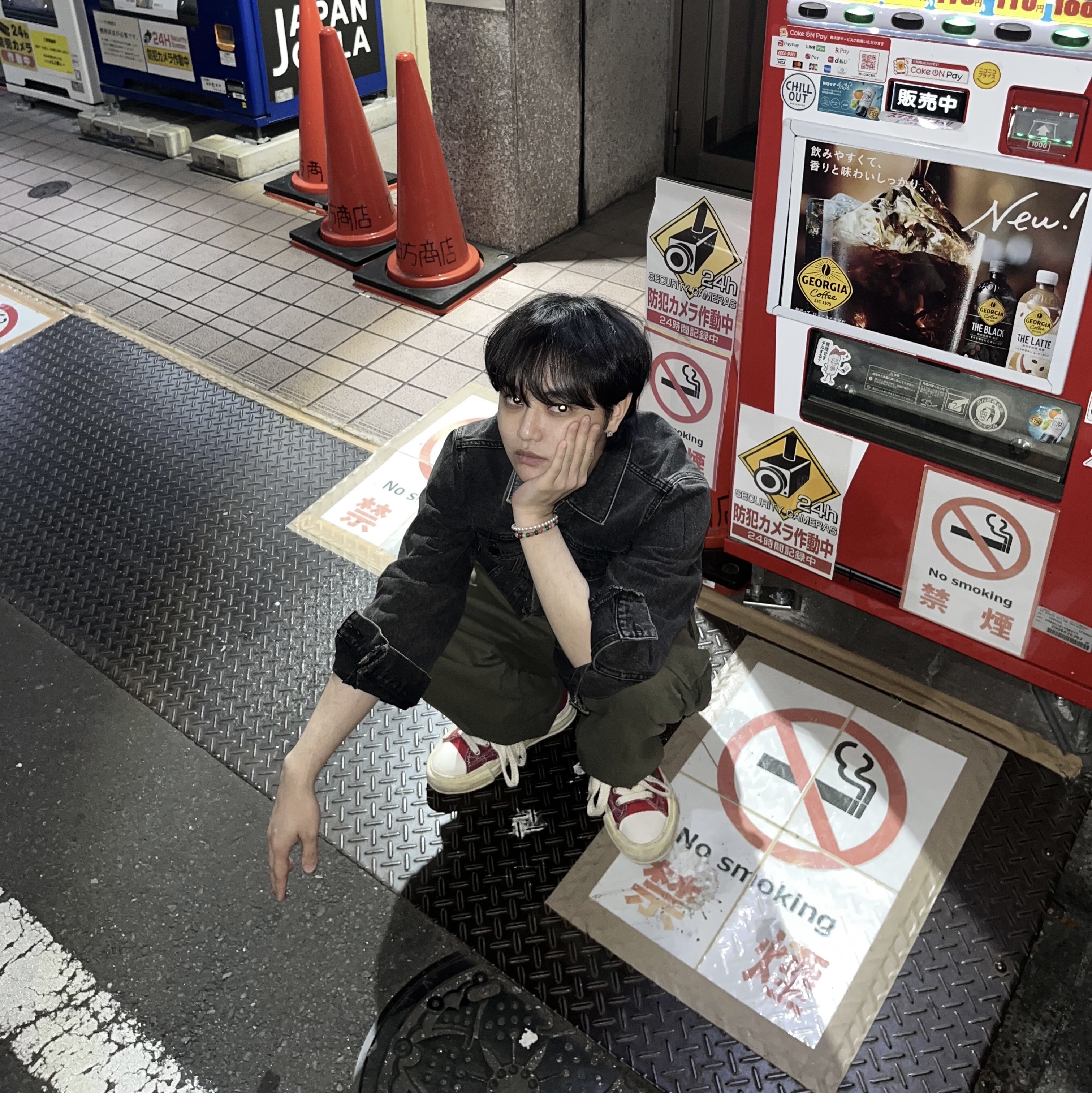 Maison Mihara Yasuhiro Peterson OG Sole OD Canvas Low-top Sneakers Red 착용 스타일 - 1