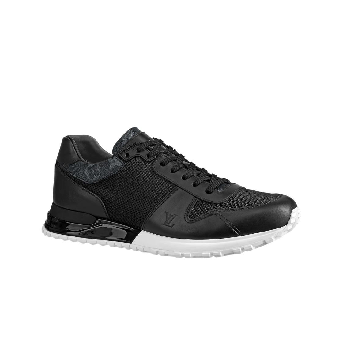 Louis Vuitton Run Away Sneakers Black 상세 이미지 1