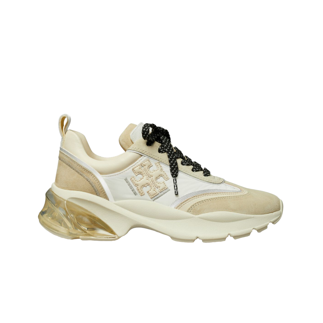 (W) 토리버치 굿 럭 트레이너 뉴 아이보리 라이트 크림 프로스트((W) Tory Burch Good Luck Trainer New Ivory Light Cream Frost) - 1