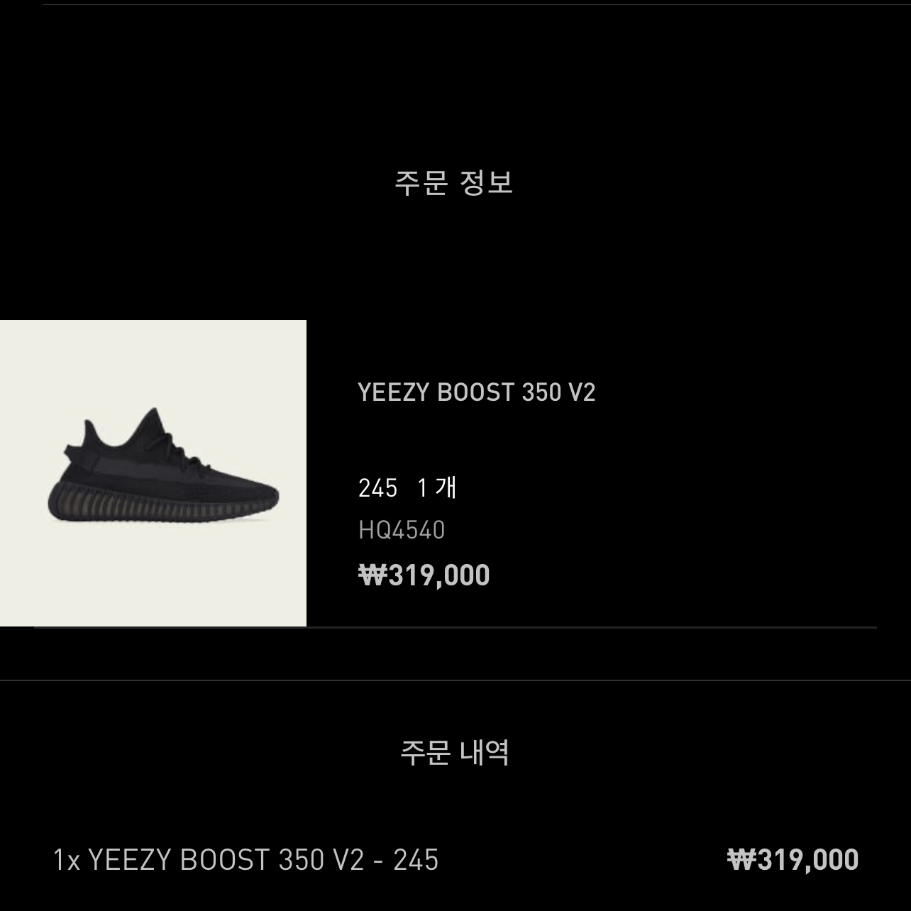 Adidas Yeezy Boost 350 V2 Onyx 착용 스타일