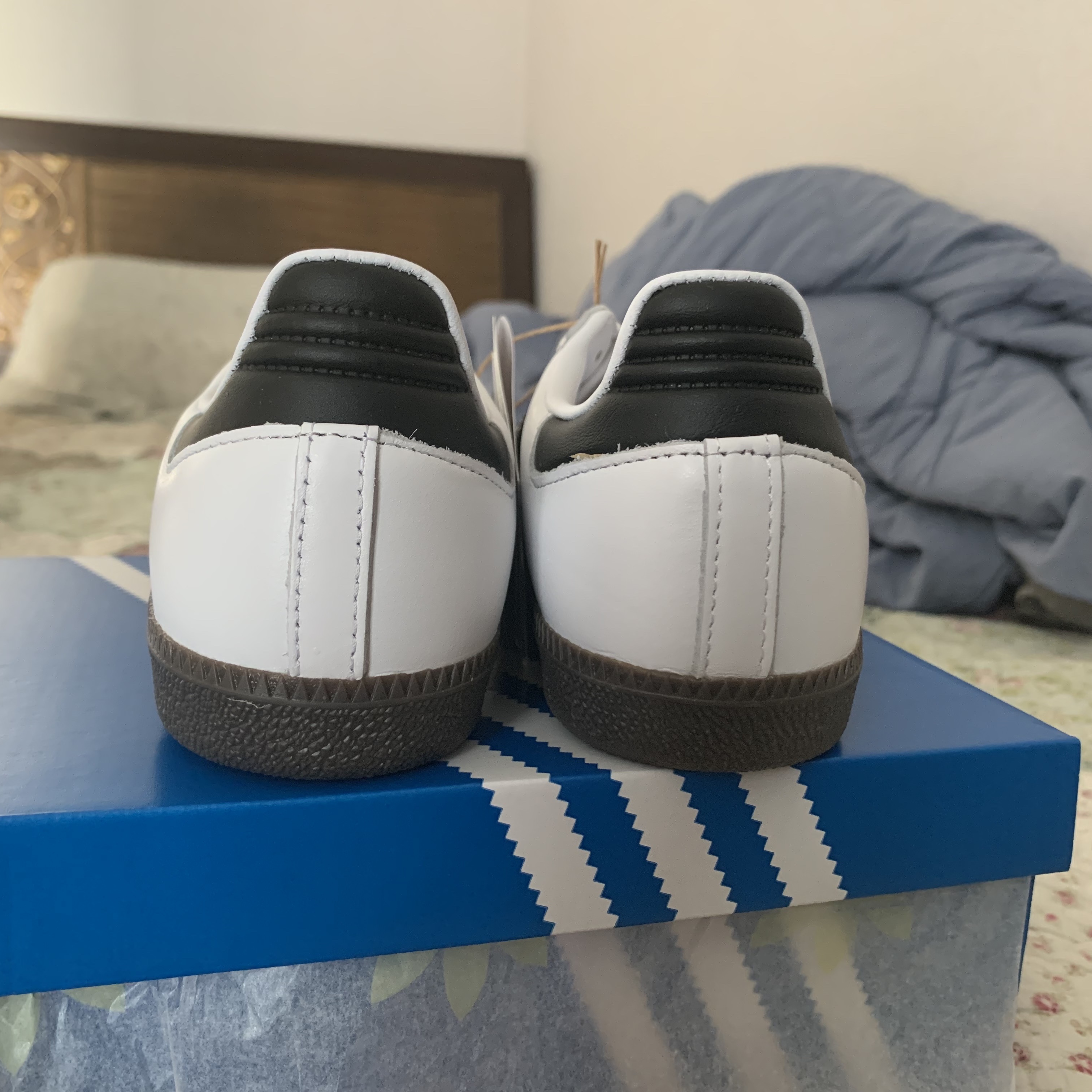 Adidas Samba OG Cloud White 착용 스타일 - 4