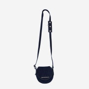 The Museum Visitor Washed Denim Minibag Dark Navy