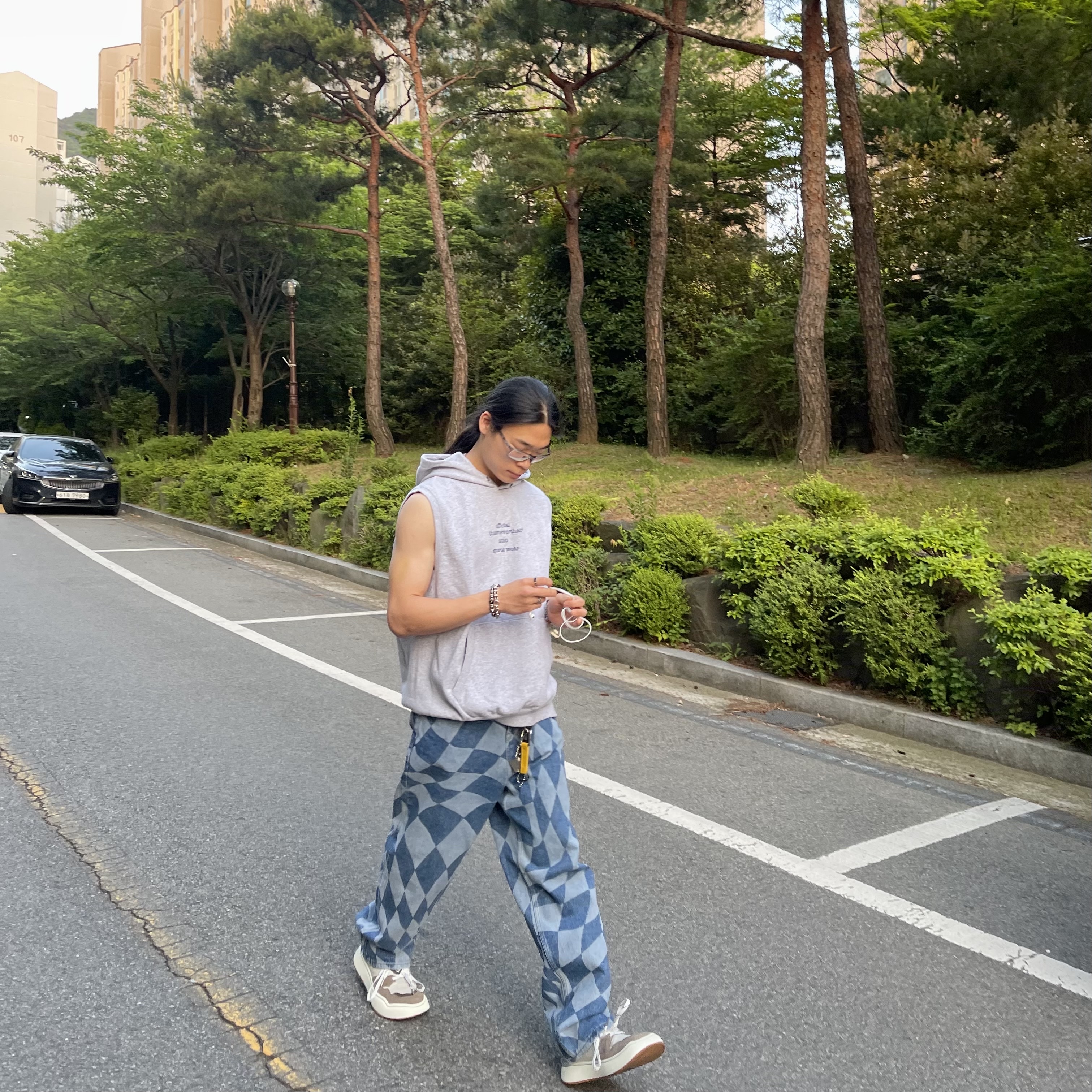 Ader Error Log; Khalif Green 착용 스타일 - 1