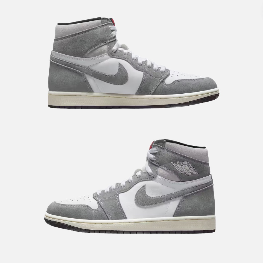 Jordan 1 Retro High OG Black and Smoke Grey 착용 스타일 - 2