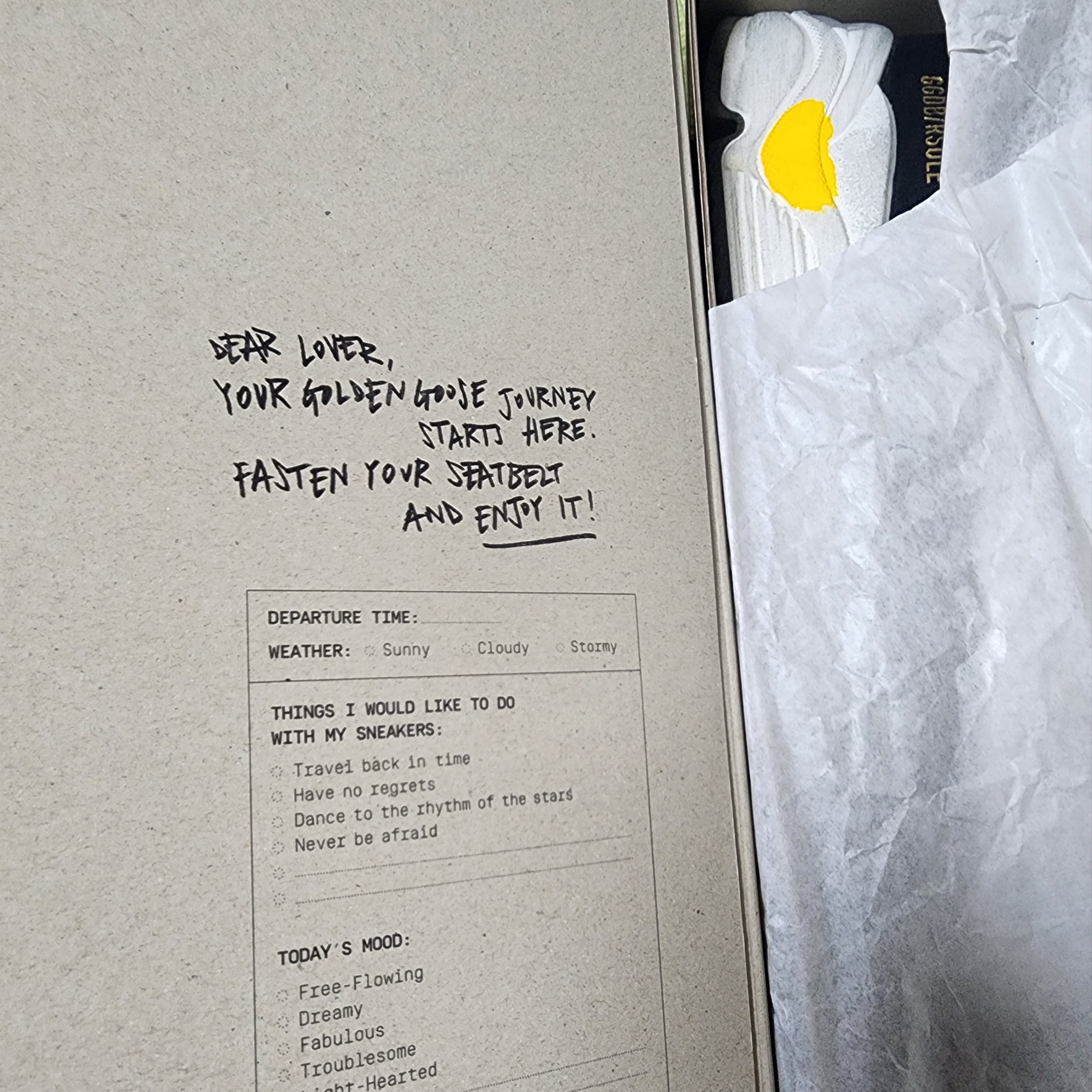 (W) Golden Goose Running Sole Sneakers Black 착용 스타일 - 2