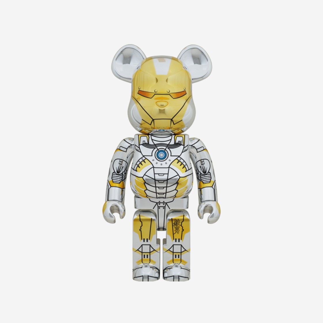 Bearbrick x Hajime Sorayama Iron Man 1000% 상세 이미지 1