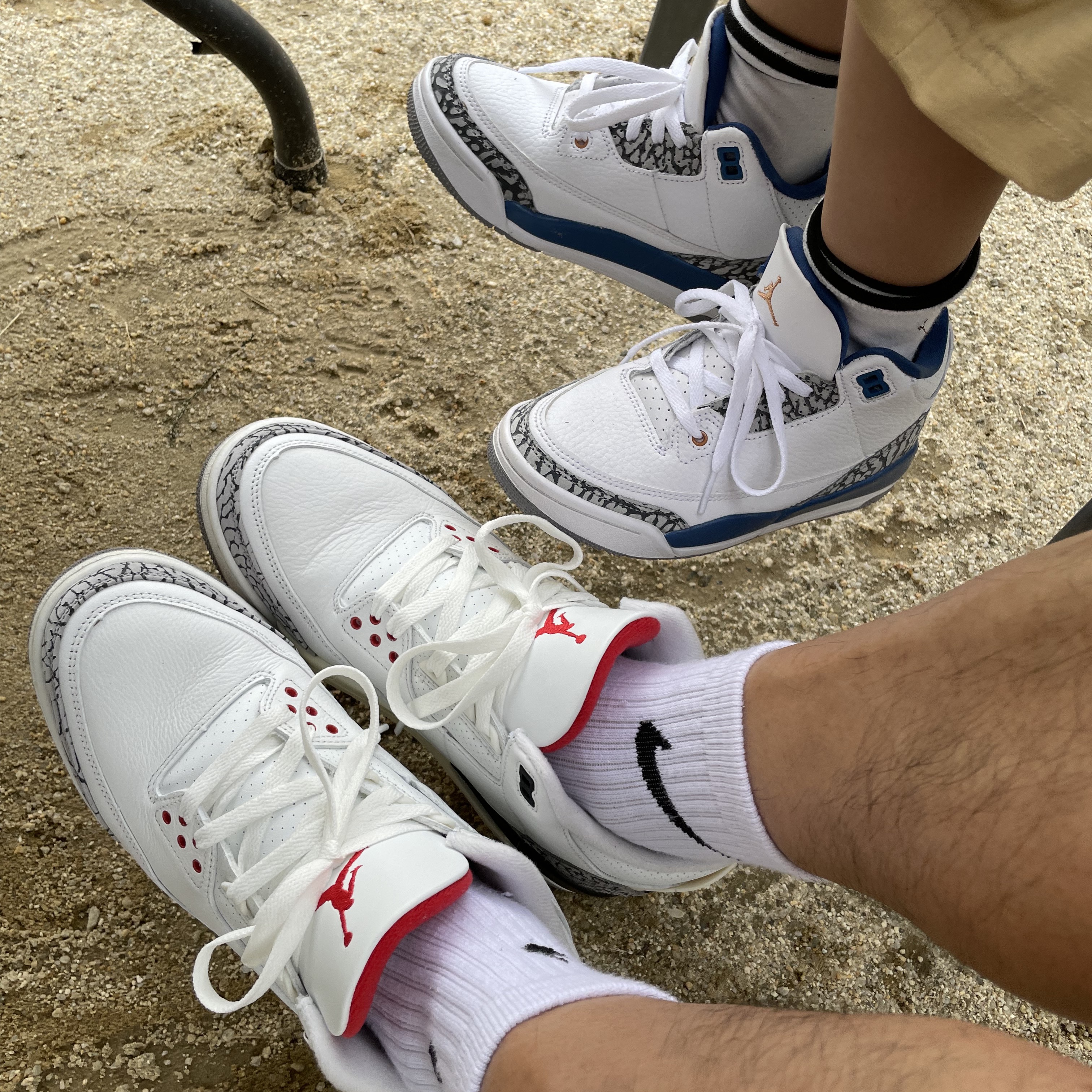 Jordan 3 Retro White Cement Reimagined 착용 스타일