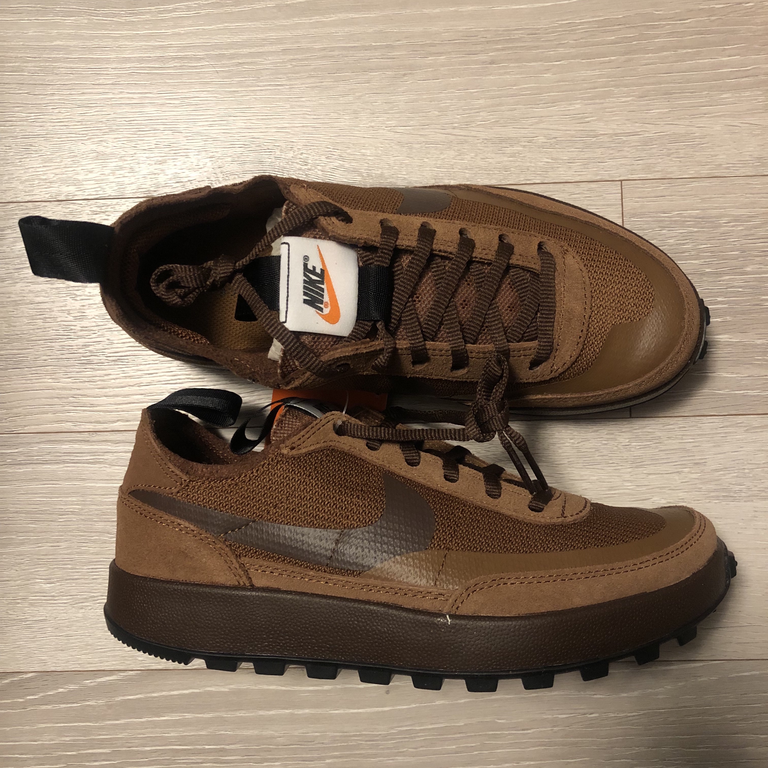 Nike x Tom Sachs General Purpose Shoe Brown 착용 스타일