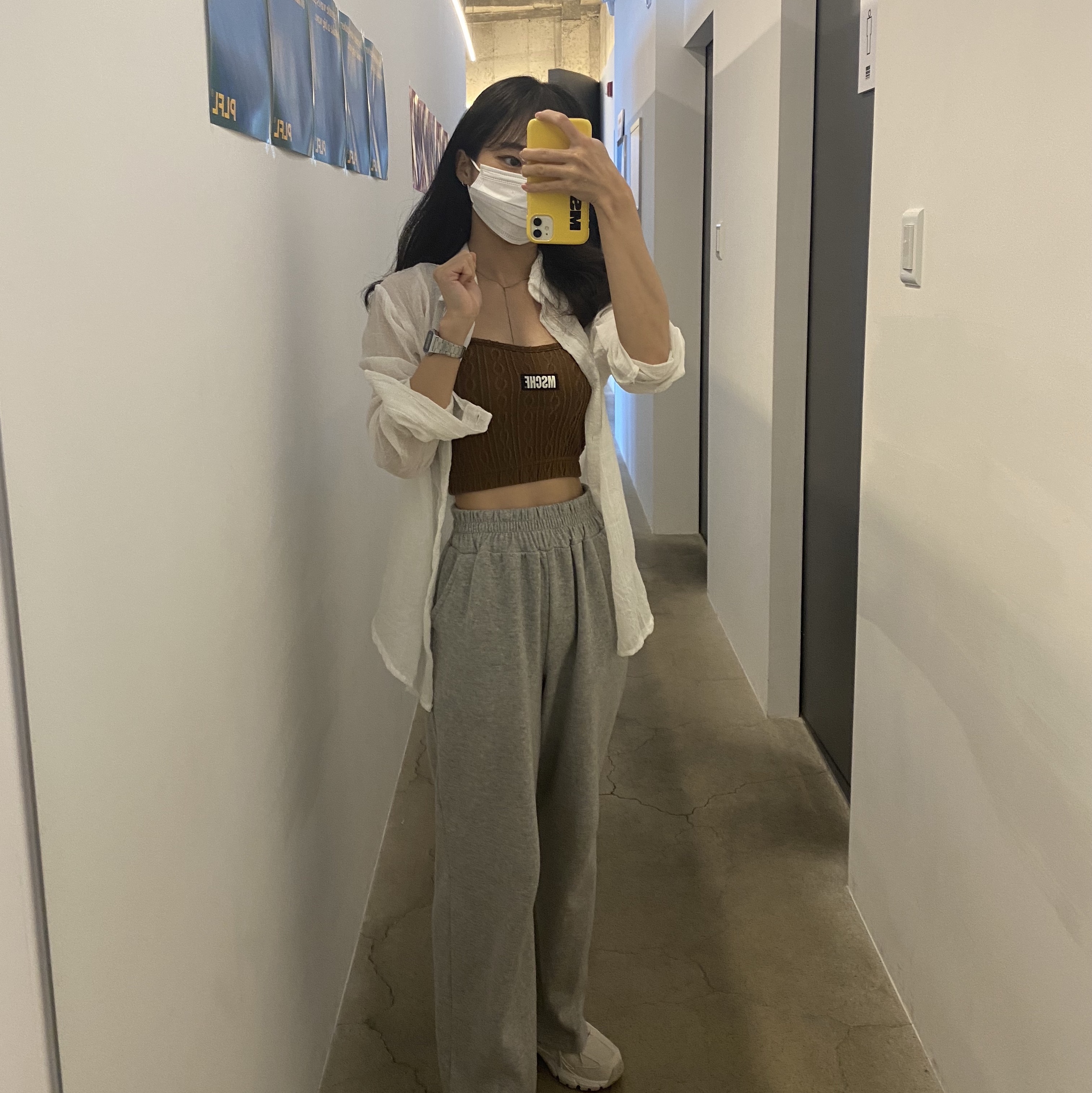 New Balance 530 Ivory 착용 스타일 - 2