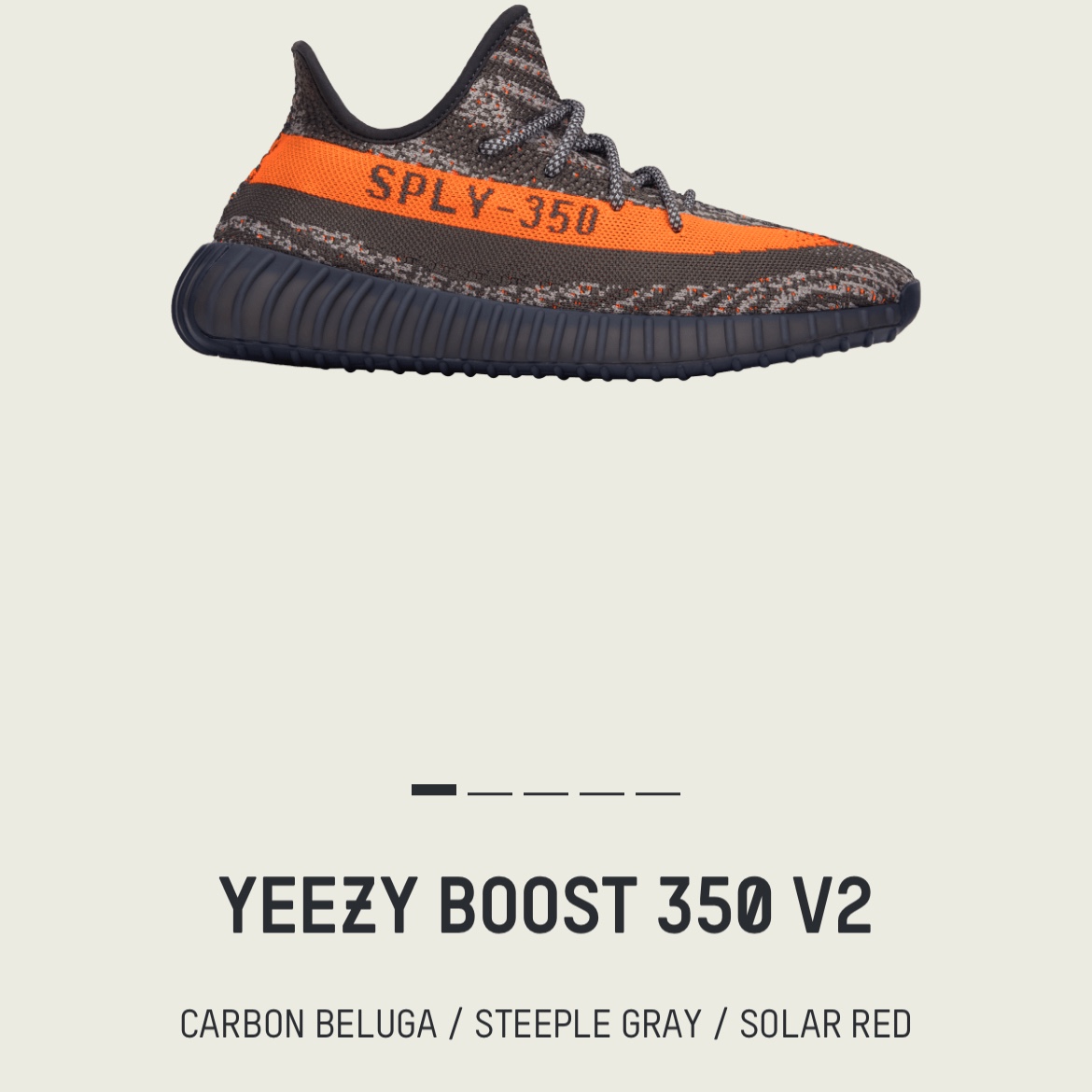 Adidas Yeezy Boost 350 V2 Carbon Beluga 착용 스타일