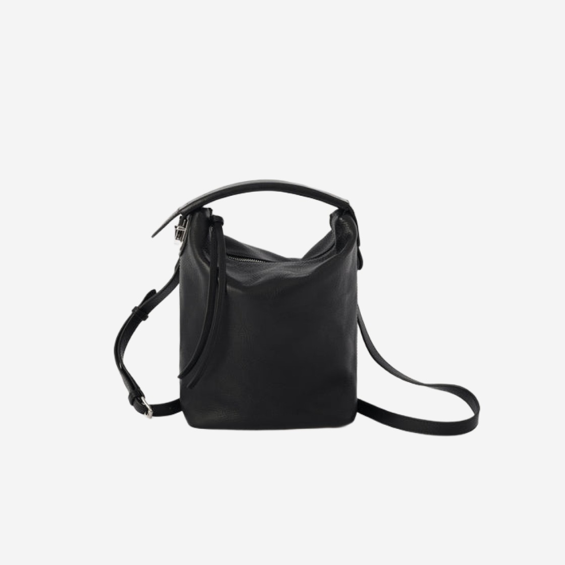 Lemaire Vegetal Tanned Leather Case Bag Black 상세 이미지 1