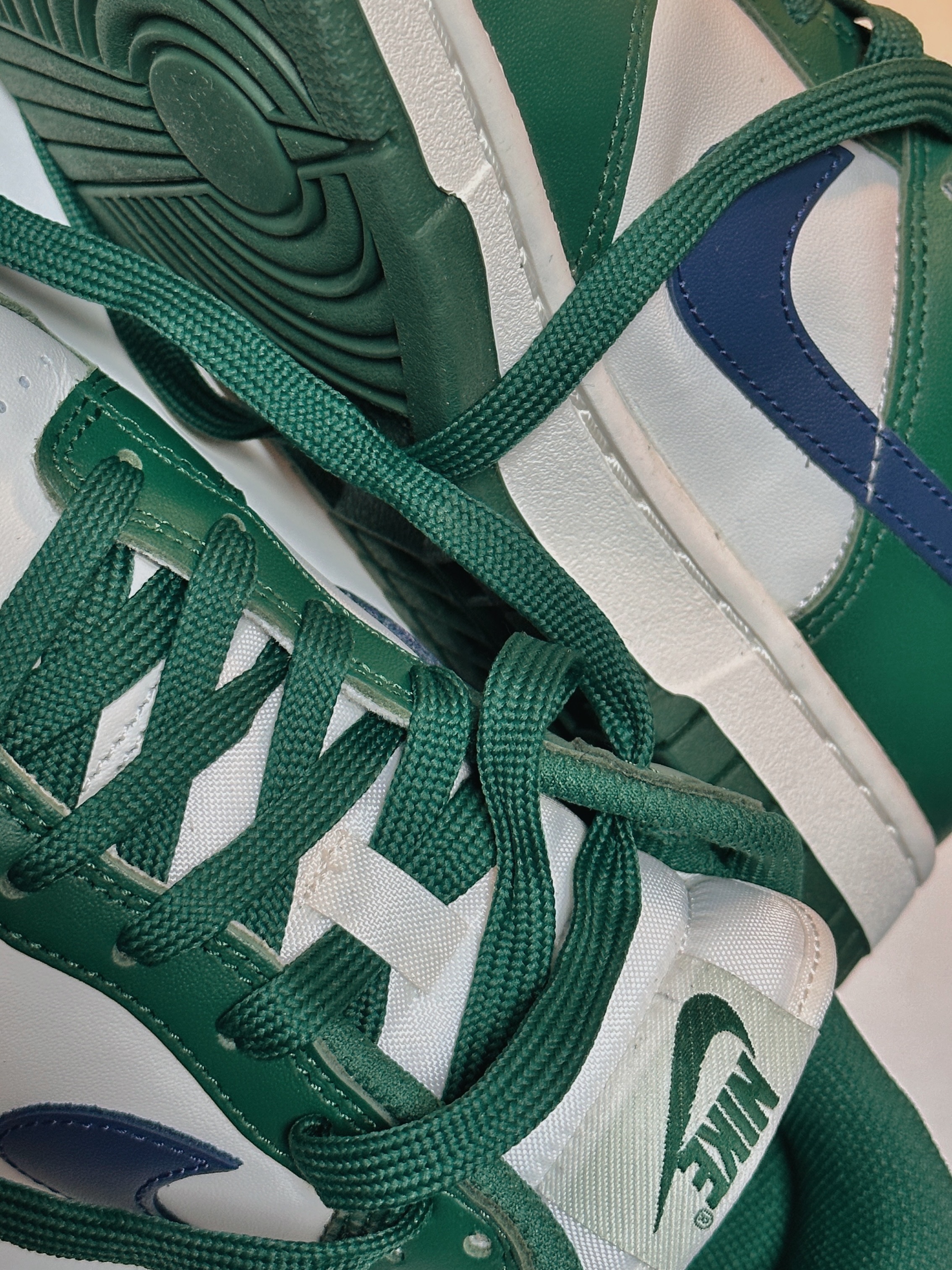 (W) Nike Dunk Low Gorge Green 착용 스타일