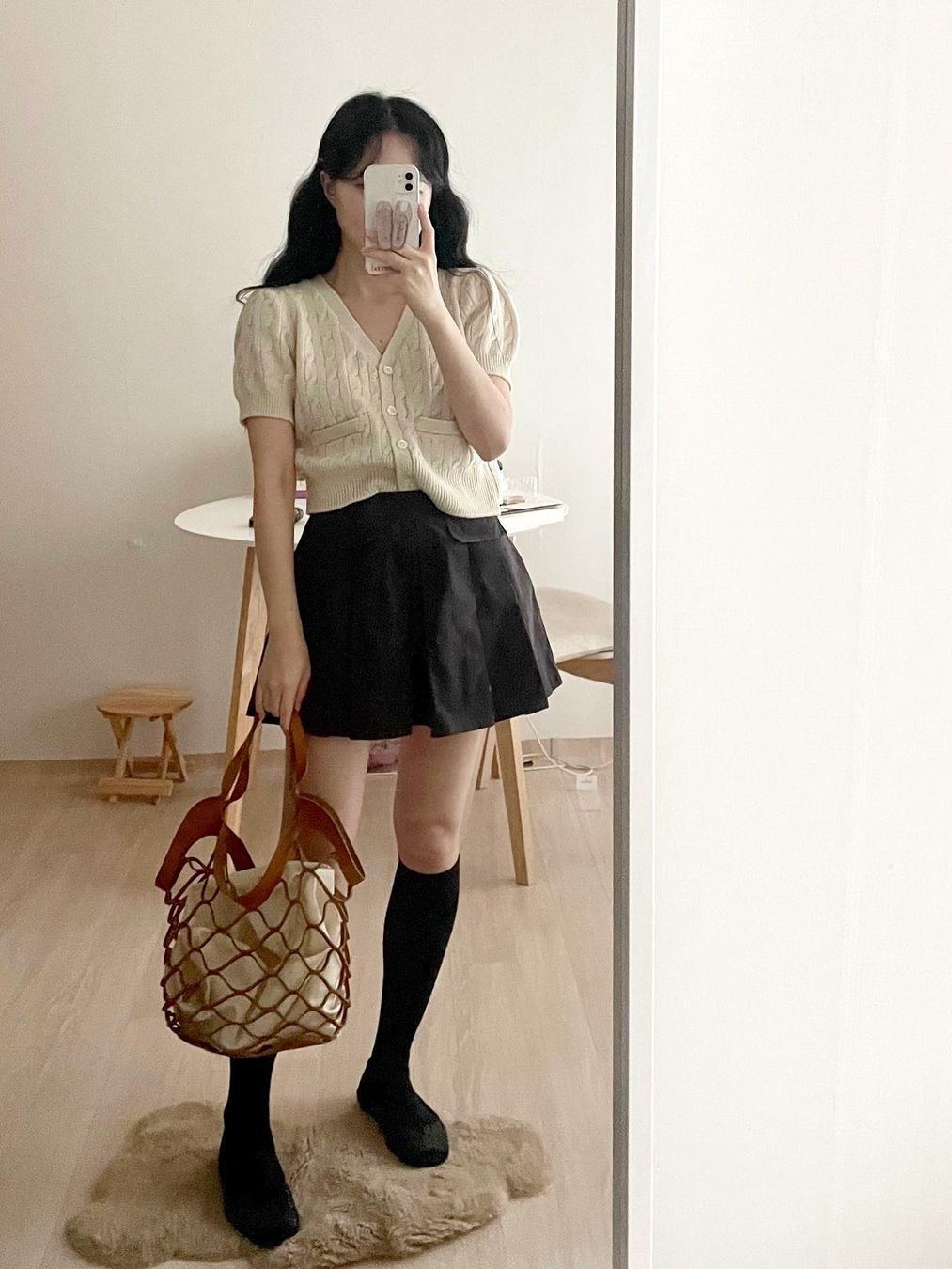 Reqins Women Harmony Noir Cuir, Reqins Women Harmony Blanc Cuir 착용 스타일