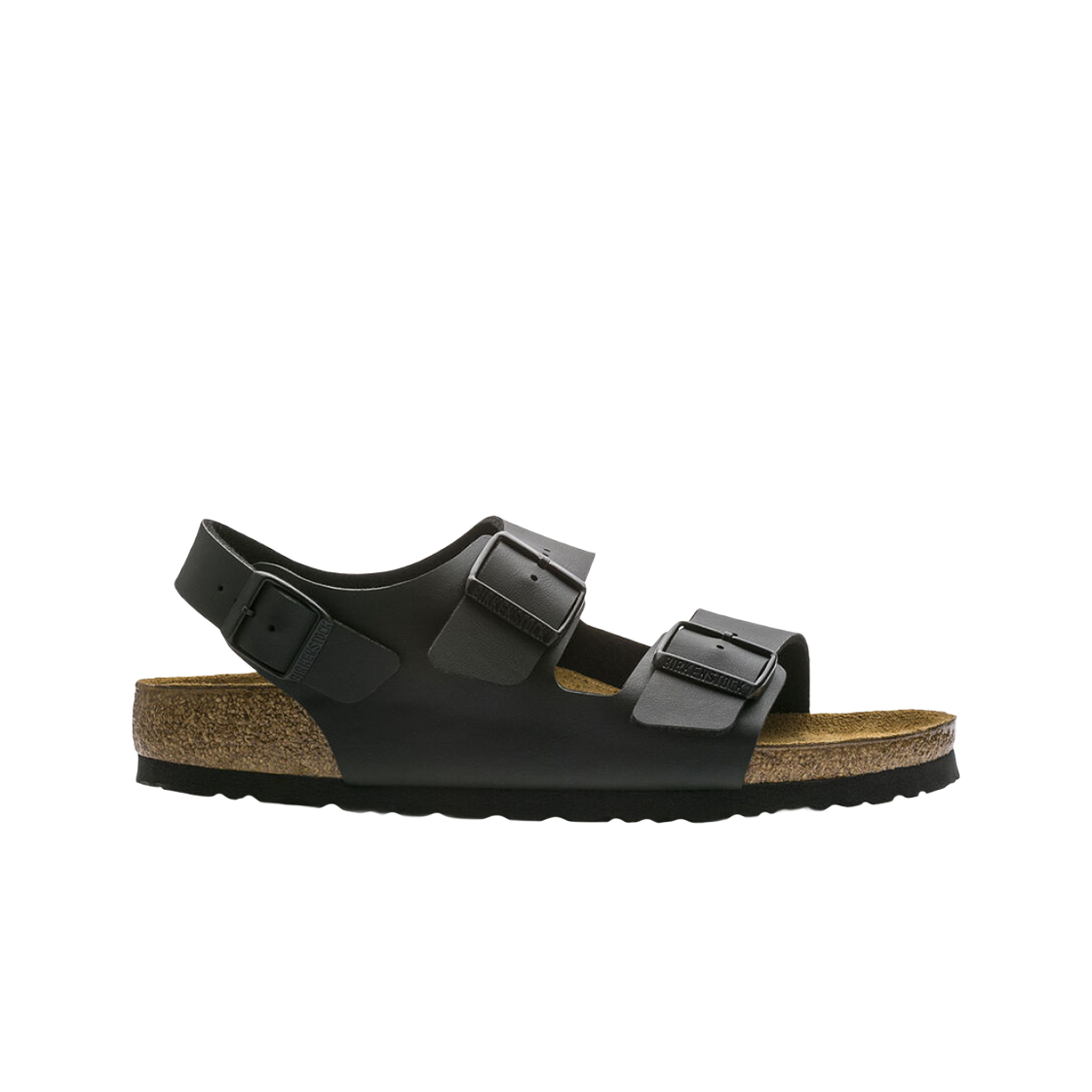 버켄스탁 밀라노 BS 블랙 - 레귤러(Birkenstock Milano BS Black - Regular) - 1