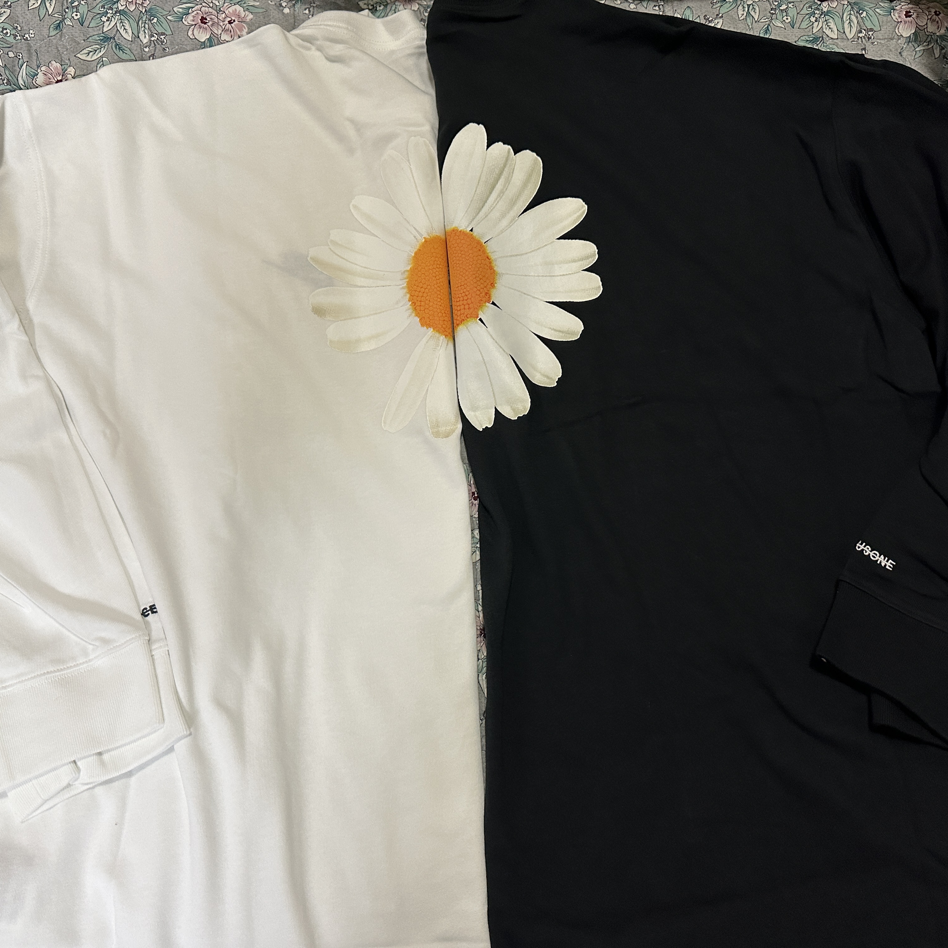 Nike x Peaceminusone LS T-Shirt Black (DR0097-010), Nike x Peaceminusone LS T-Shirt White (DR0097-100) 착용 스타일