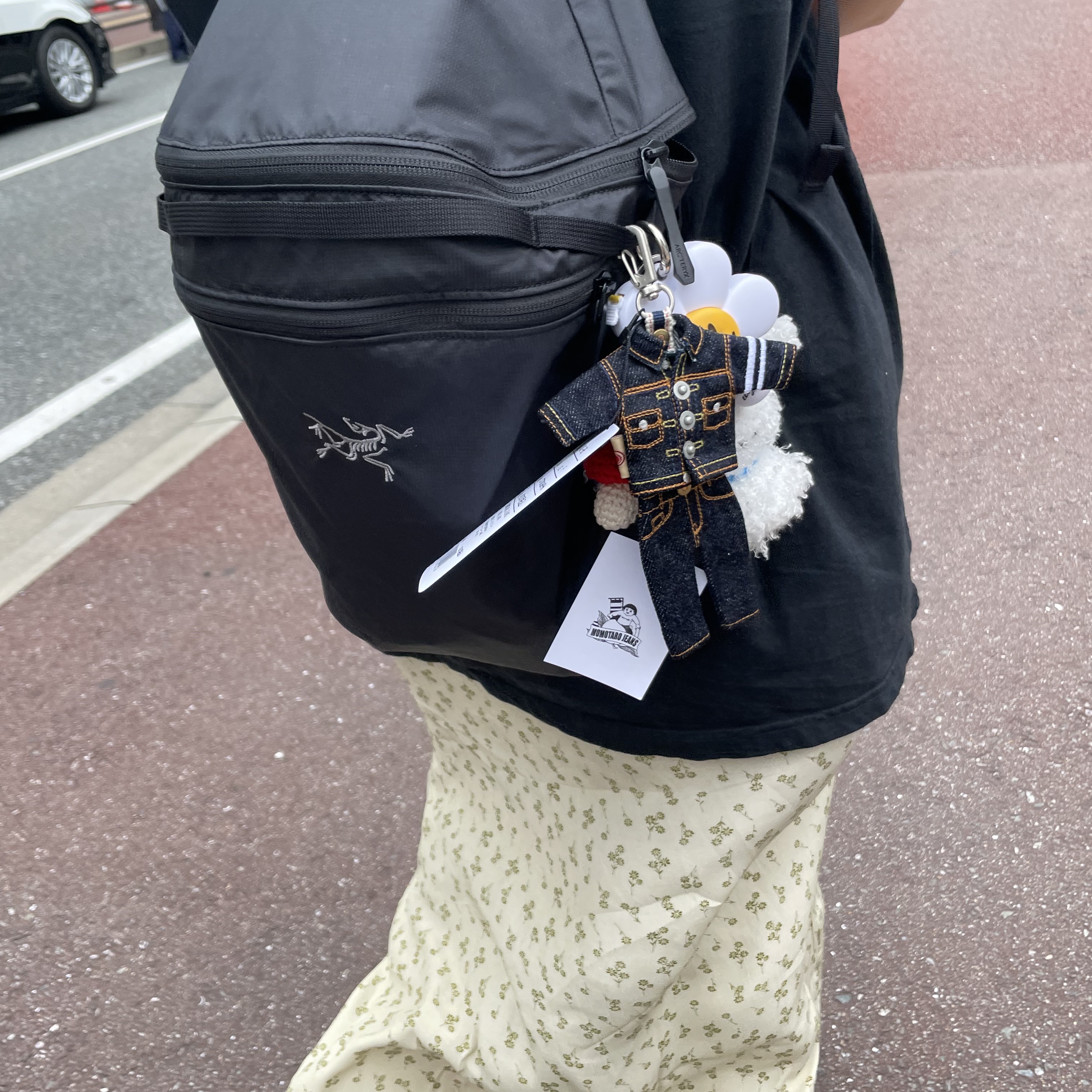Arc'teryx Heliad 15 Backpack Black 착용 스타일