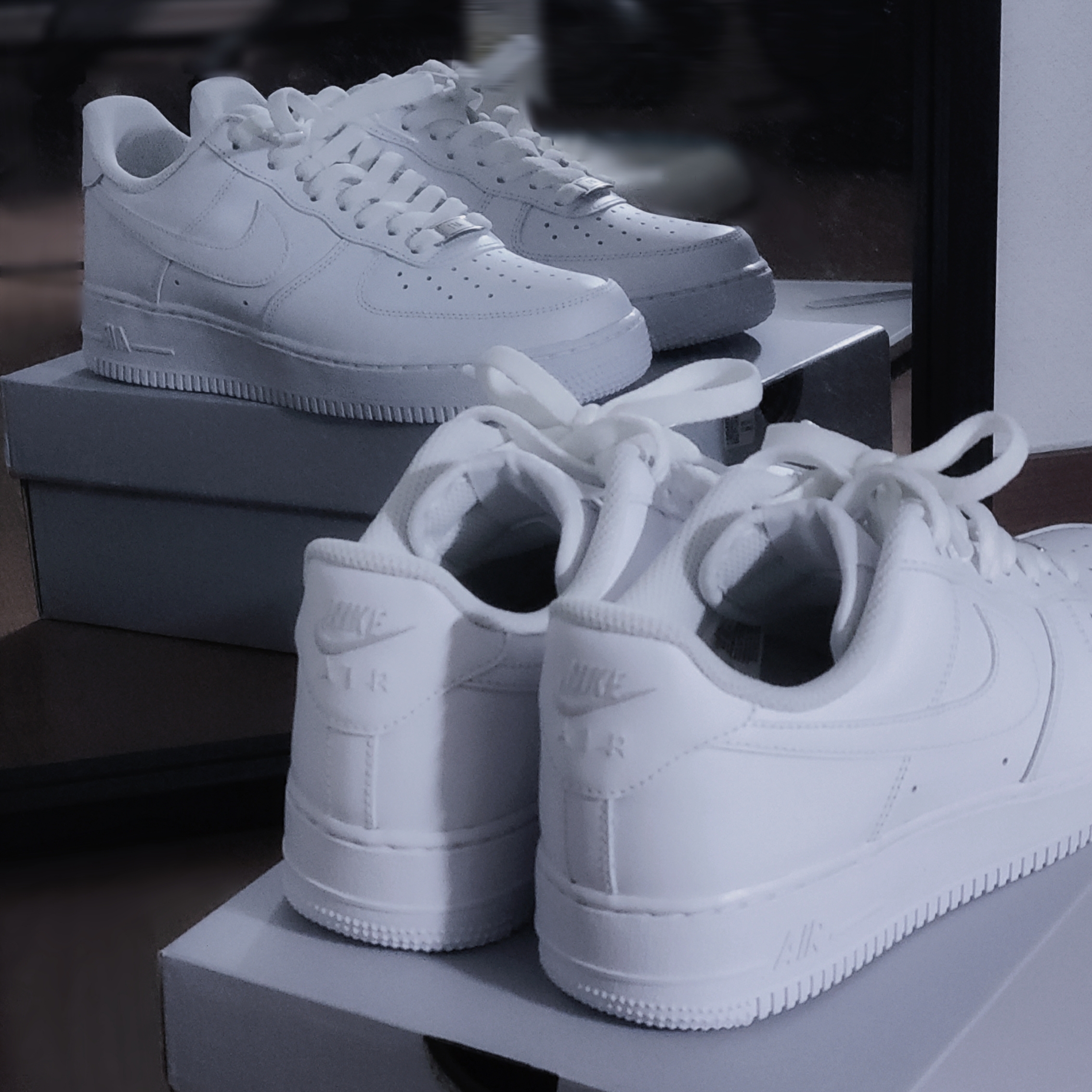 Nike Air Force 1 '07 Low White 착용 스타일