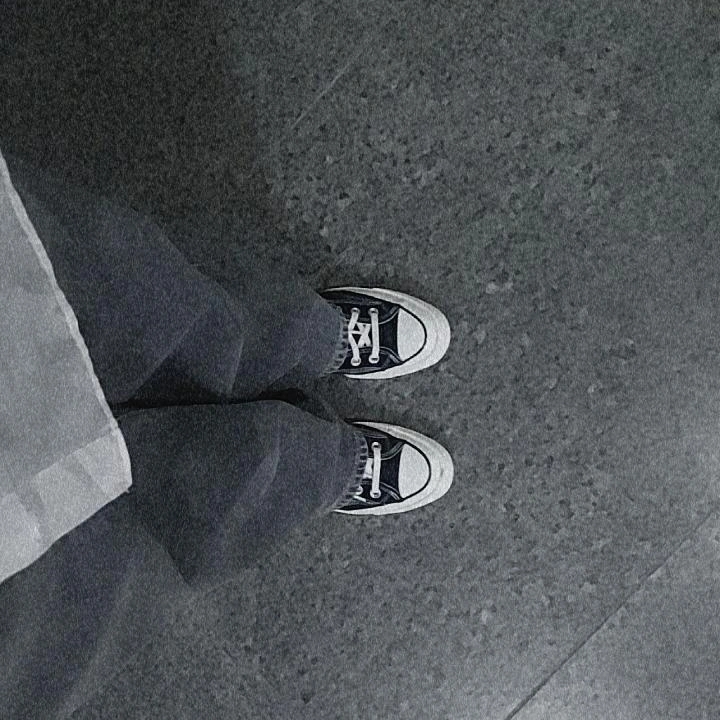 Converse Chuck 70 Ox Black - Standard 착용 스타일