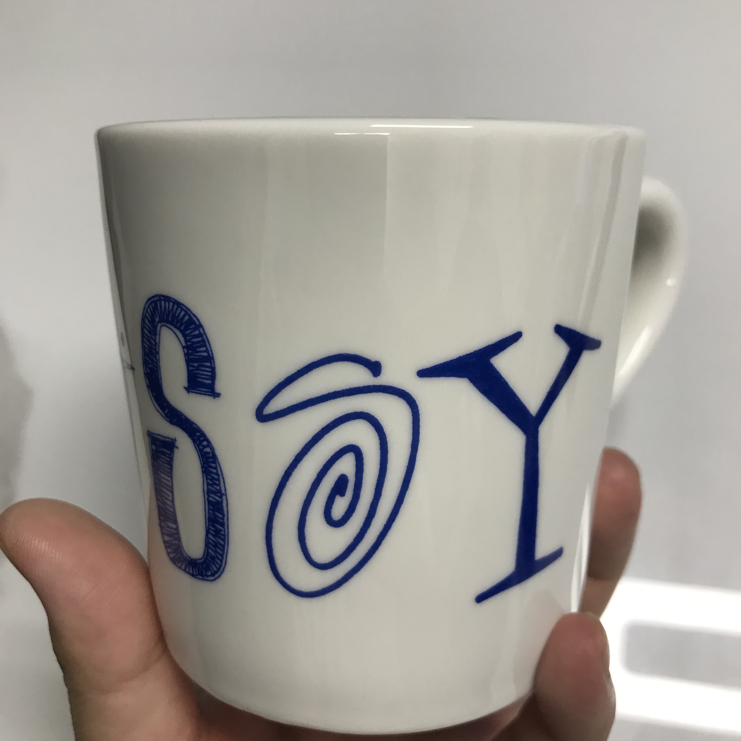 Stussy Ransom Mug White 착용 스타일
