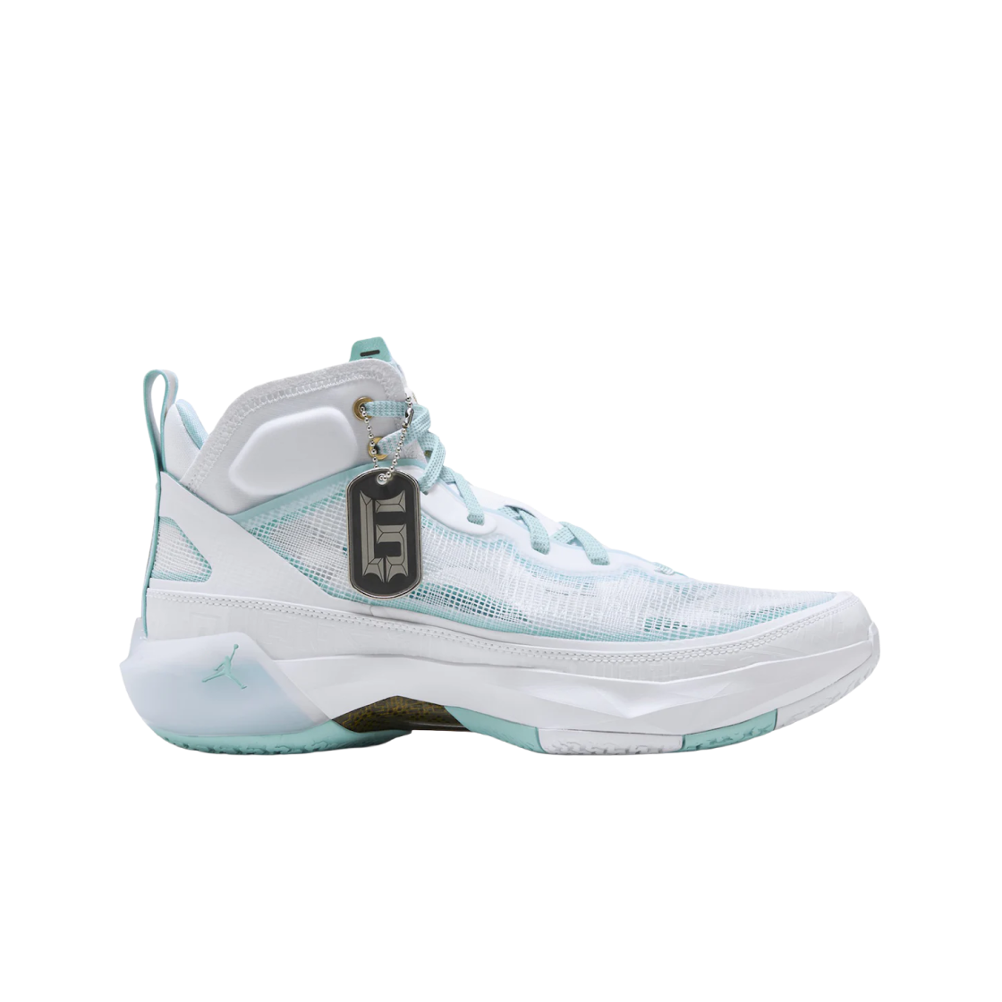 조던 37 궈 아이룬 PF 화이트 메탈릭 골드(Jordan XXXVII Guo Ailun PF White Metallic Gold) - 1